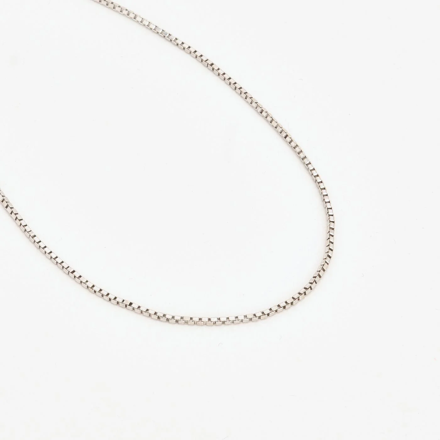 Venezia Halsband i 14K vitt guld, 45.5 cm, 4.9 g - Image 3
