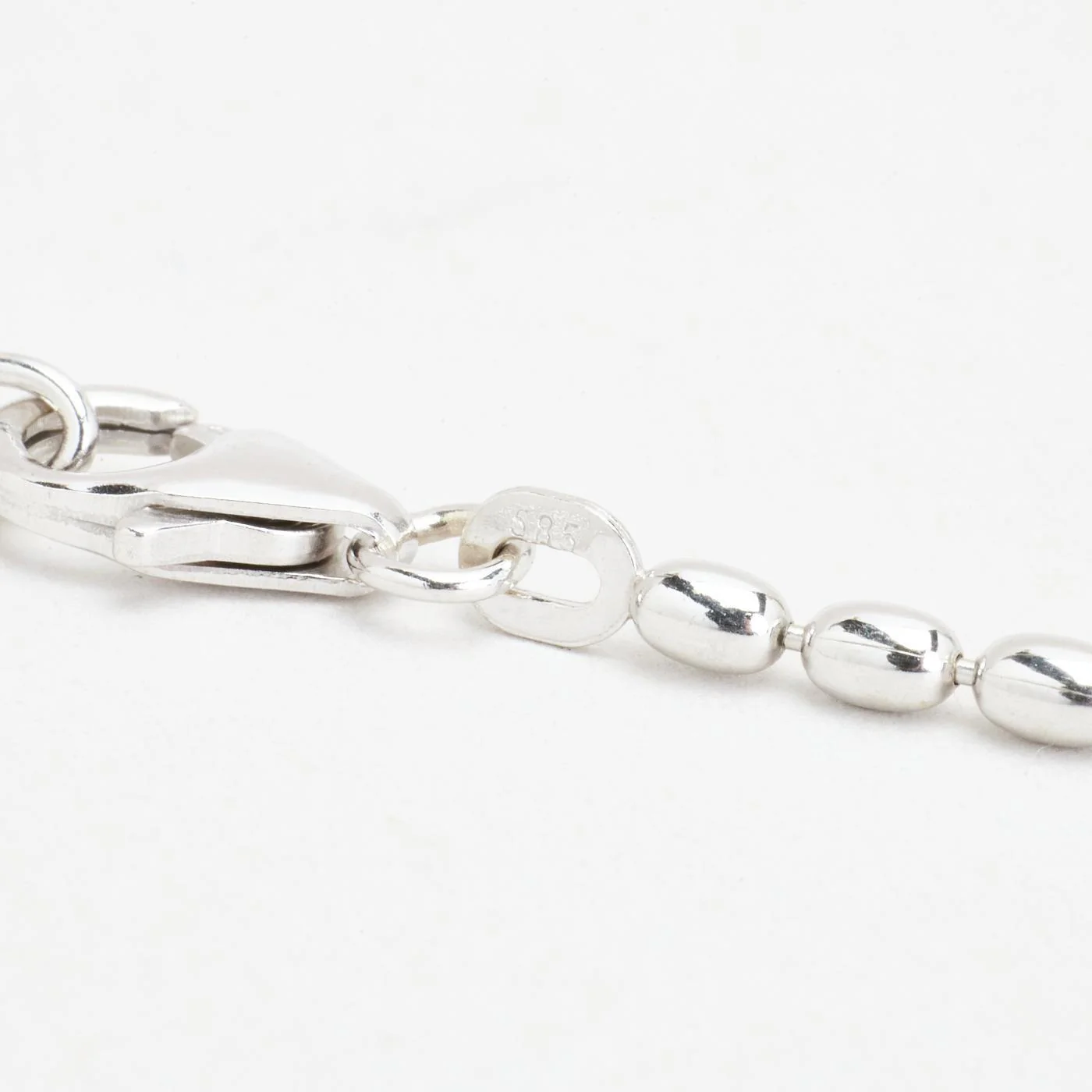 Halsband i 14K vitt guld, 42.5 cm, 10.1 g - Image 5