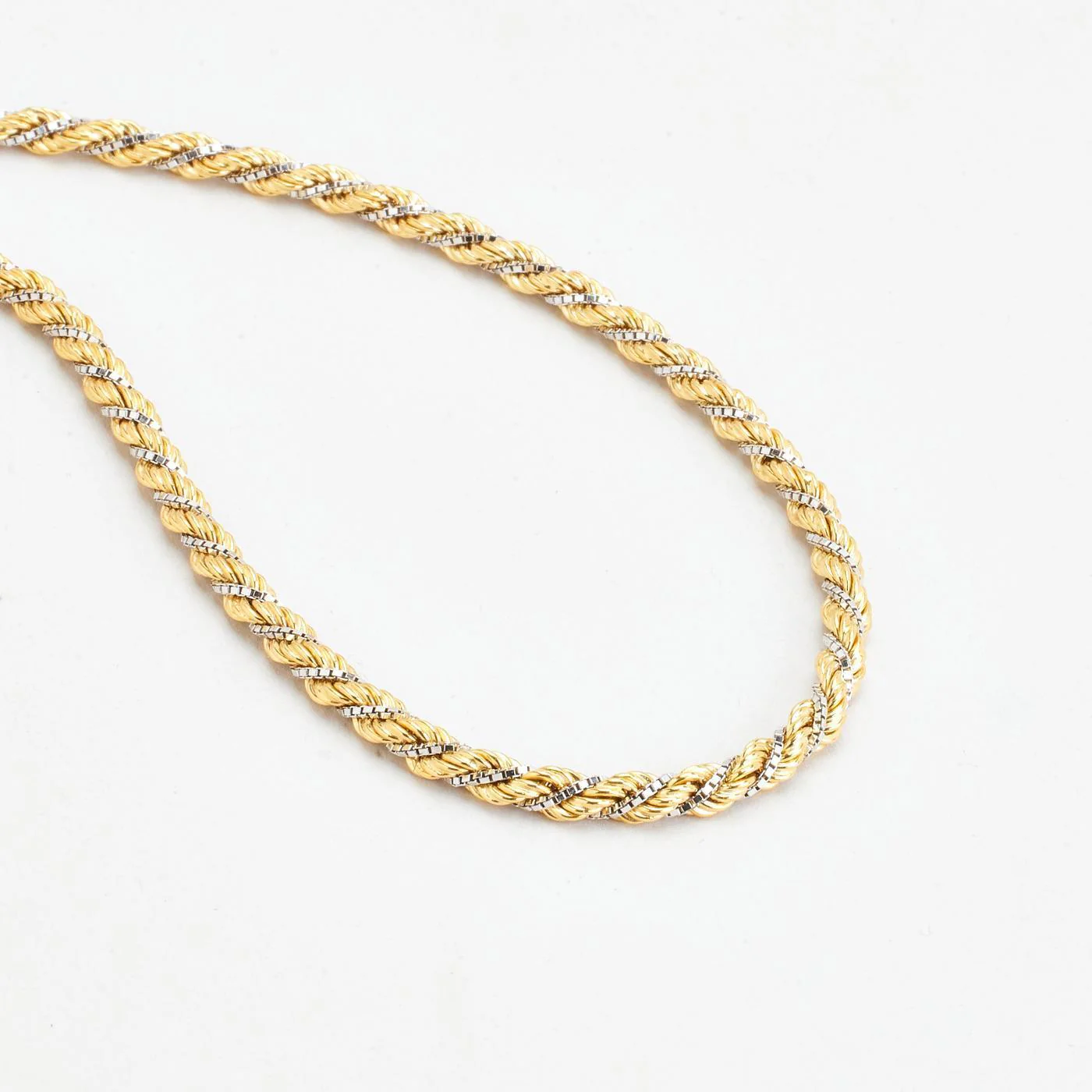 Cordell Halsband i 18K vitt guld, 71 cm, 26.3 g - Image 3