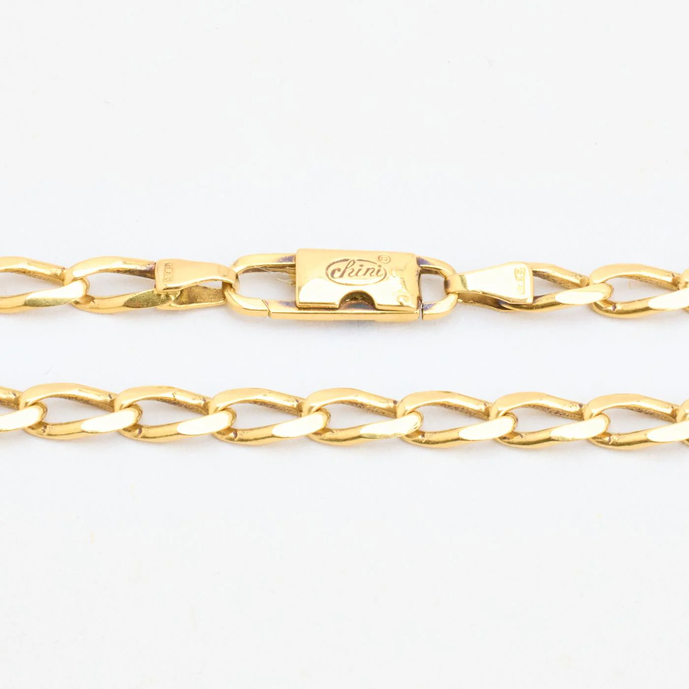 Länk Halsband i 18K guld, 53 cm, 18.56 g - Image 3