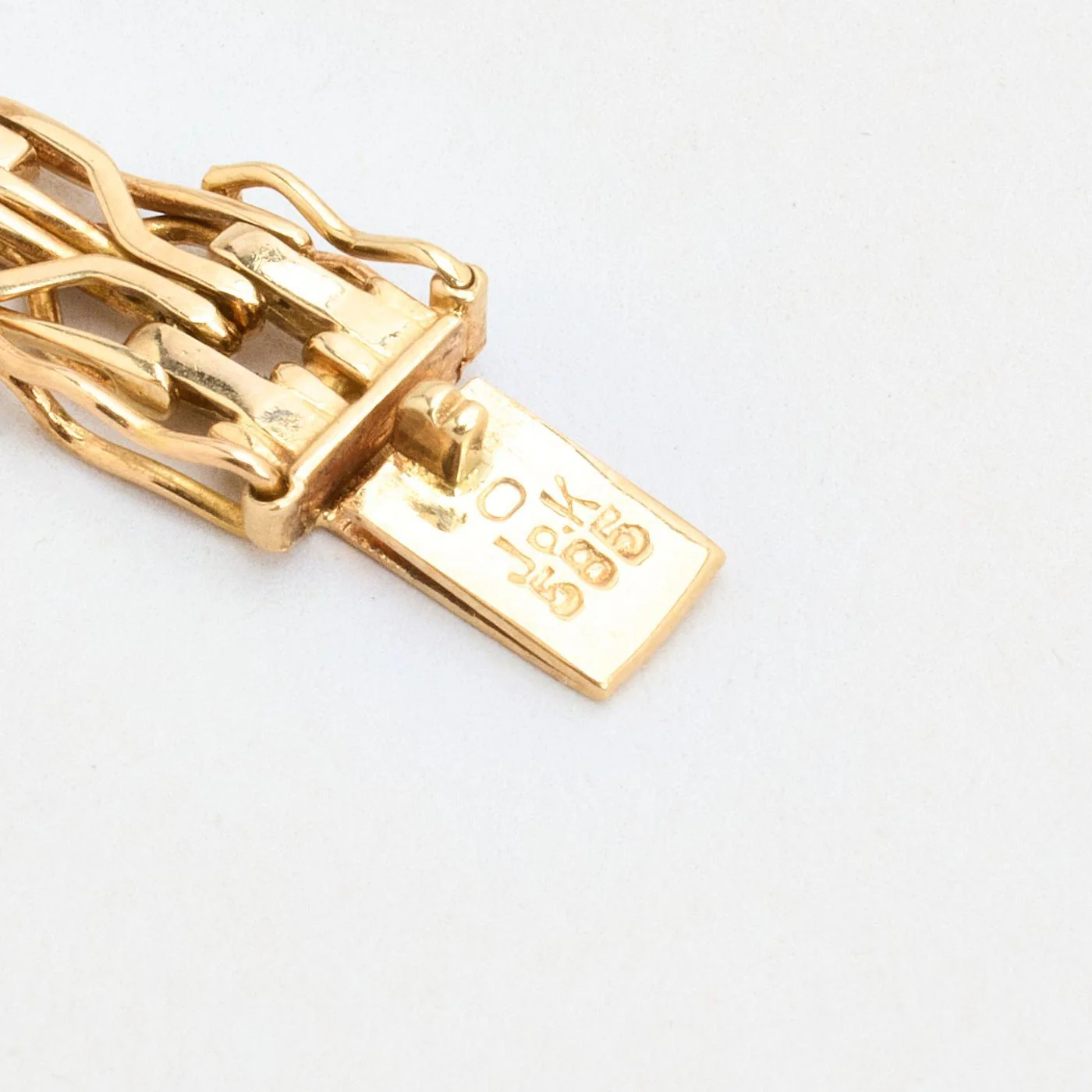 Y-länk Armband i 14K guld, 19.5 cm, 10.9 g - Image 4