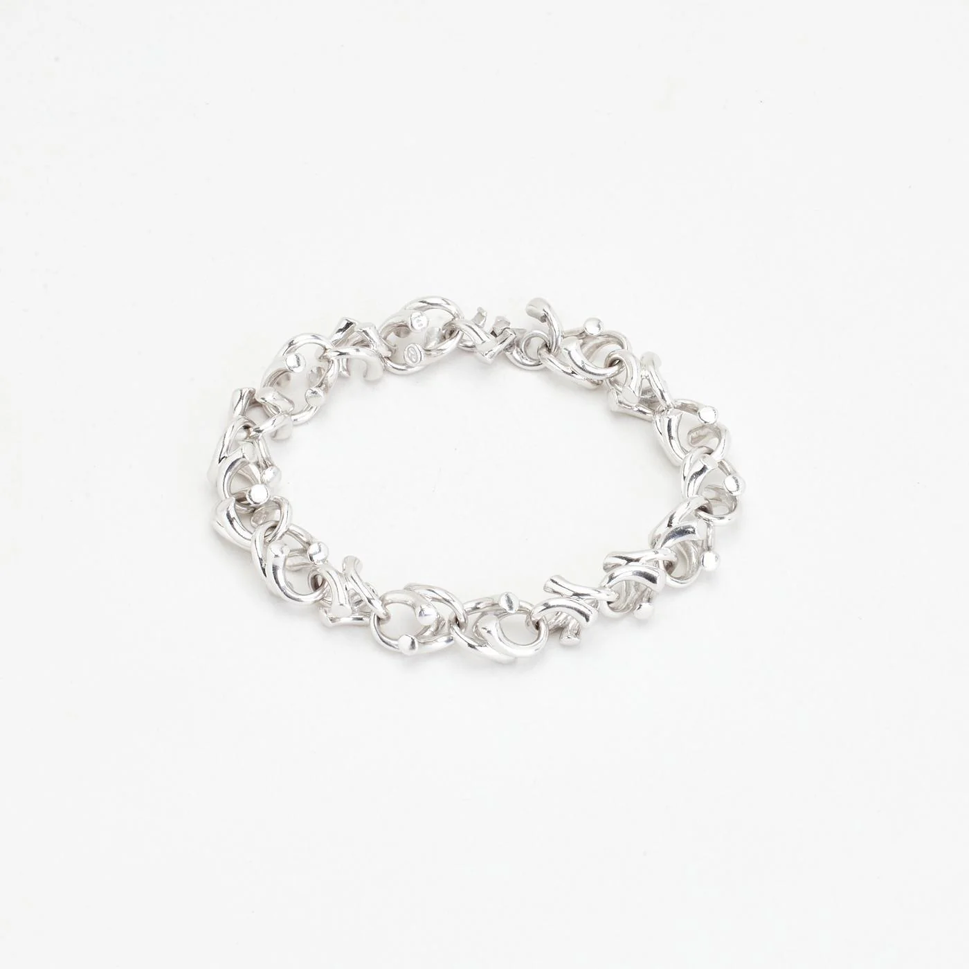 Georg Jensen Magic Armband i 18K vitt guld, 21 cm, 58.7 g - Image 2