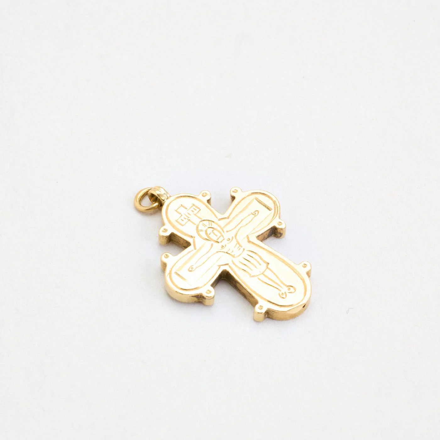 Dagmarkors i 14K guld, 2.2 cm, 1.76 g - Image 4