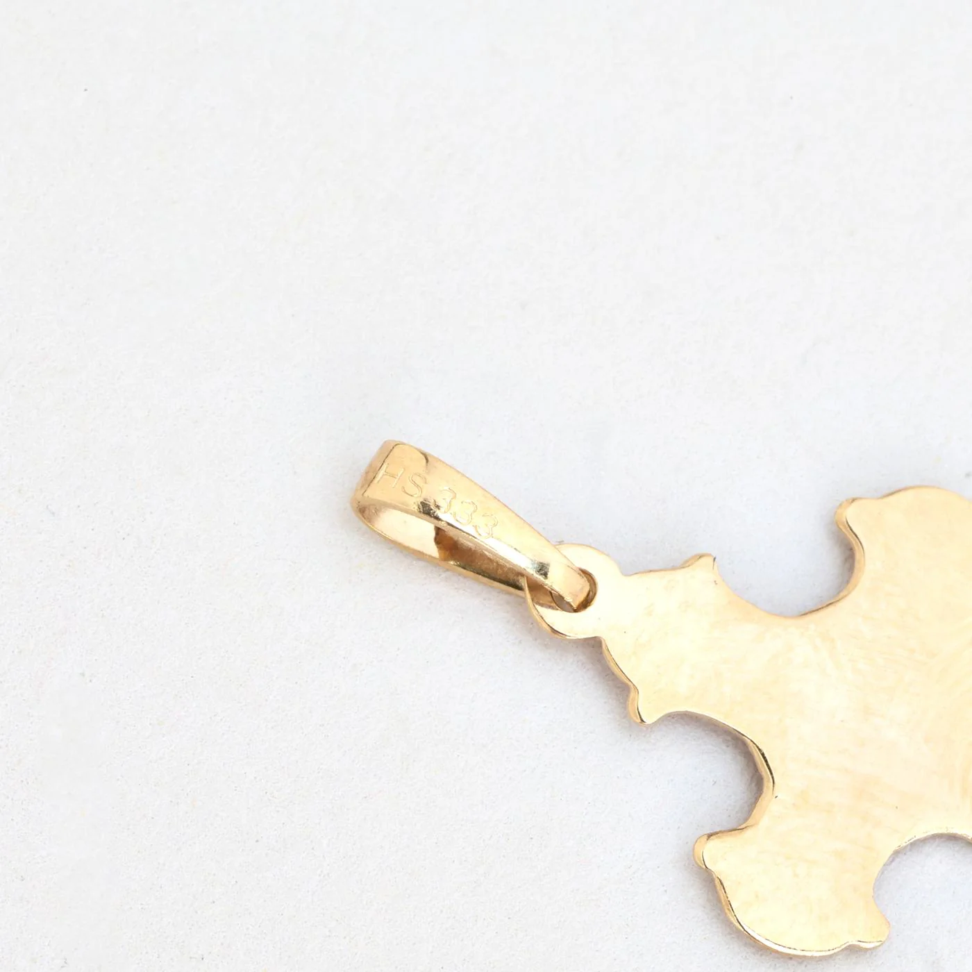 Dagmarkors i 8K guld, 2.5 cm, 0.49 g - Image 4