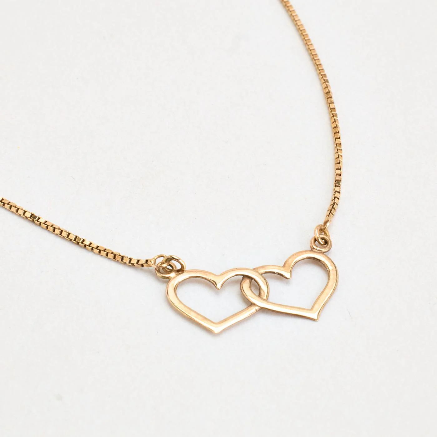 Hjärta Venezia Halsband i 8K guld, 41 cm, 2.1 g - Image 3