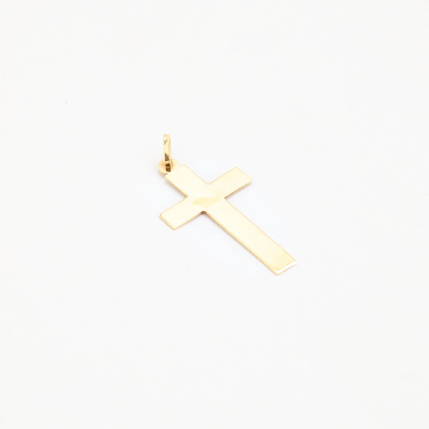 Kors i 14K guld, 3.5 cm, 1.3 g - Image 2