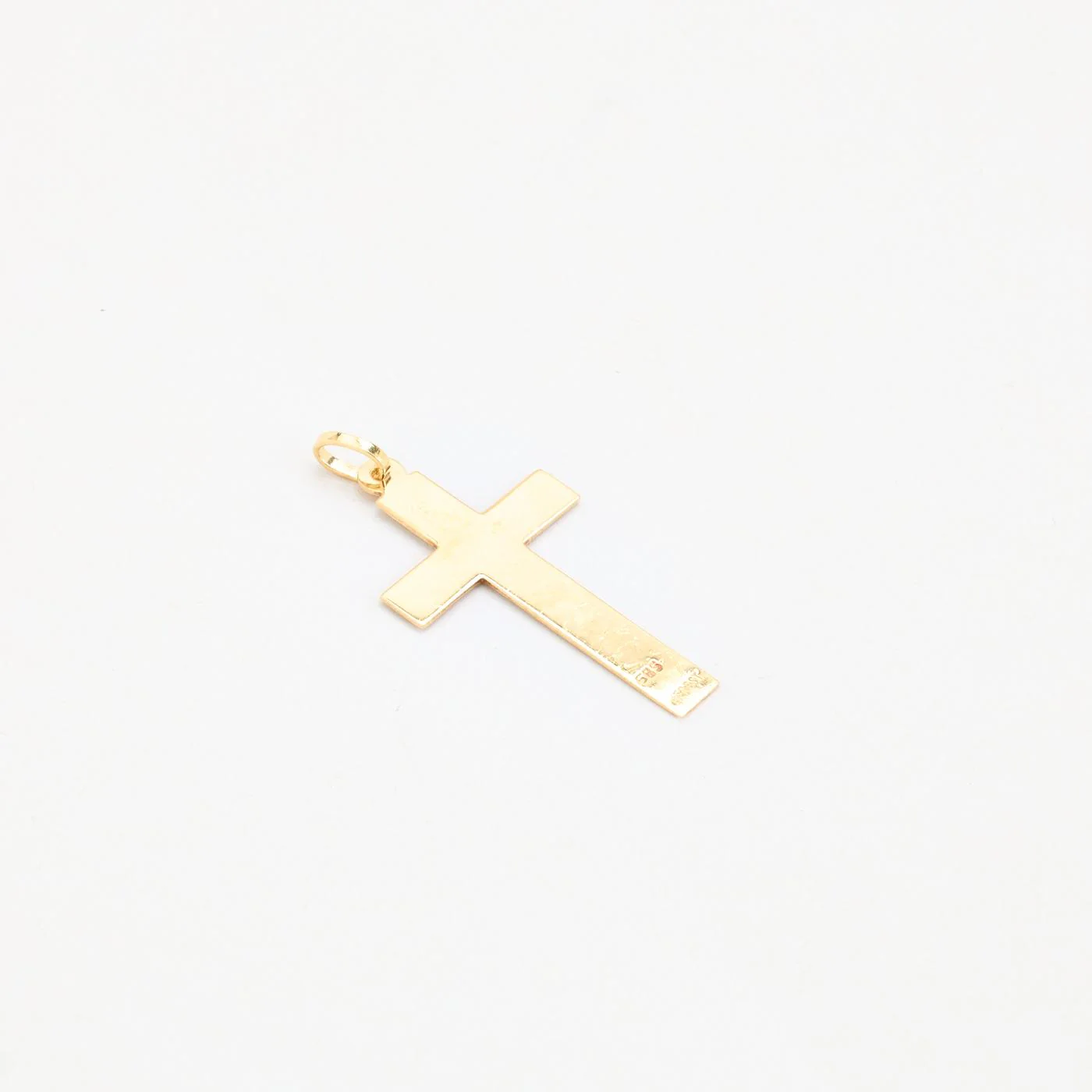 Kors i 14K guld, 3.5 cm, 1.3 g - Image 3