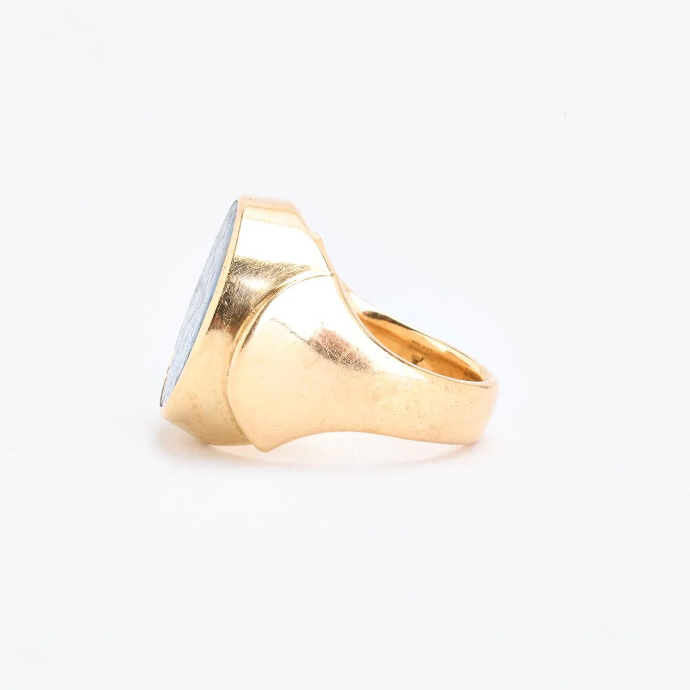 Antik klackring i 14K guld strl. 19.4 / strl. 61 - Image 4