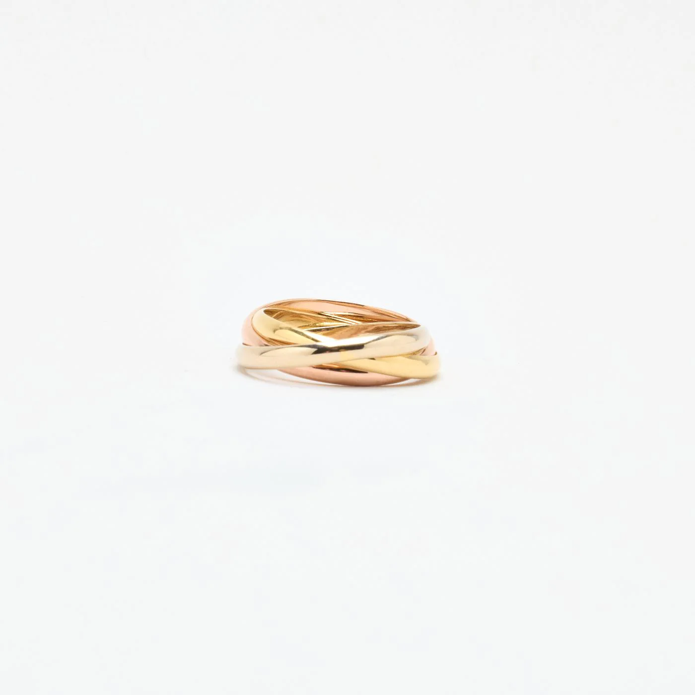 Tre i en ring i 18K guld strl. 18.1 / strl. 57 - Image 4