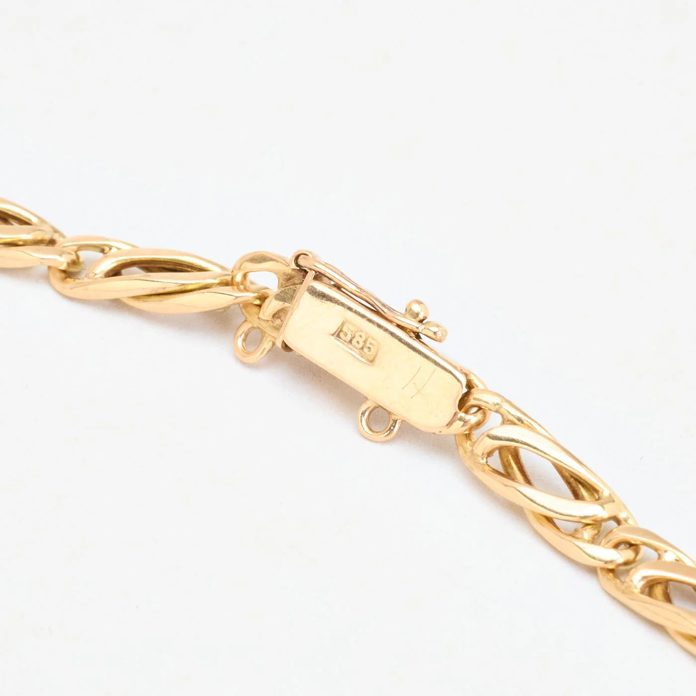 Infinity Armband i 14K guld, 18 cm, 6.2 g - Image 5