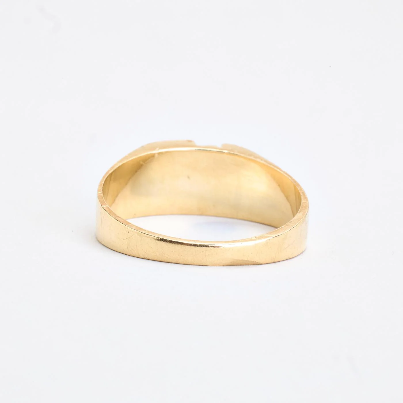Organisk klackring i 8K guld strl. 21.3 / strl. 67 - Image 3