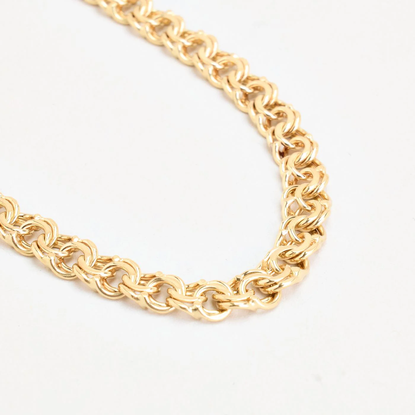 Bismarck Armband i 14K guld, 19 cm, 9.31 g - Image 3