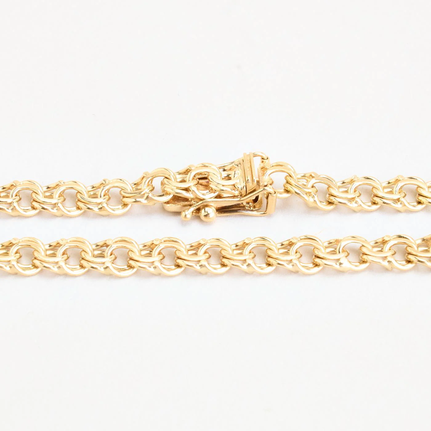 Bismarck Armband i 14K guld, 19 cm, 9.31 g - Image 4