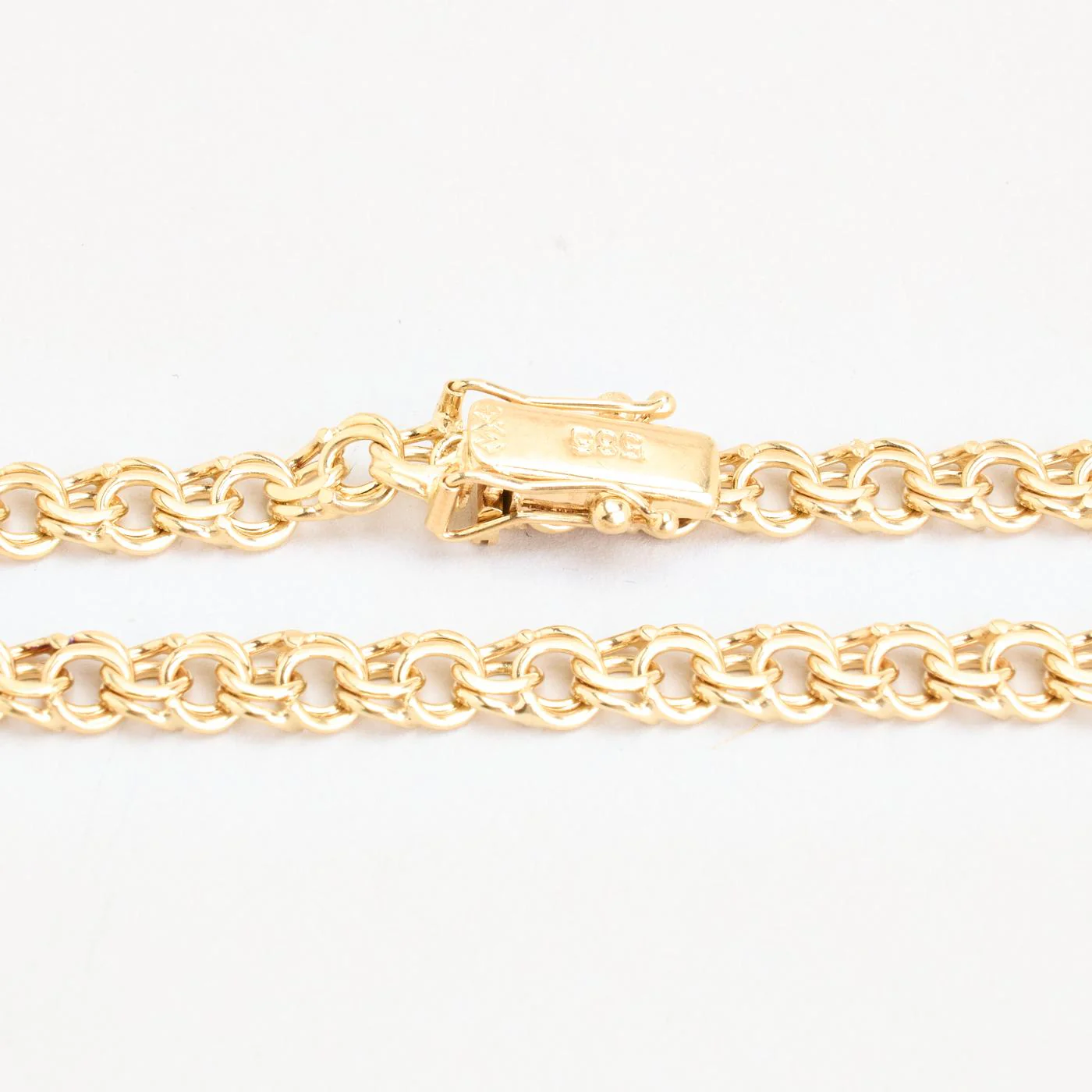 Bismarck Armband i 14K guld, 19 cm, 9.31 g - Image 5