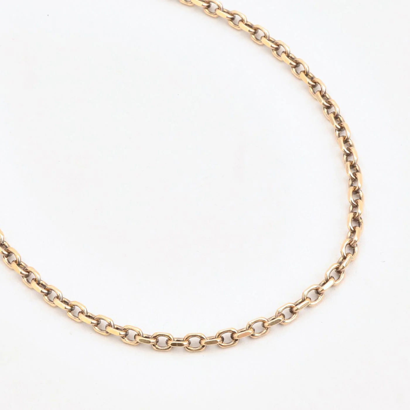 Ankarkedja Halsband i 8K guld, 52 cm, 8.6 g - Image 3