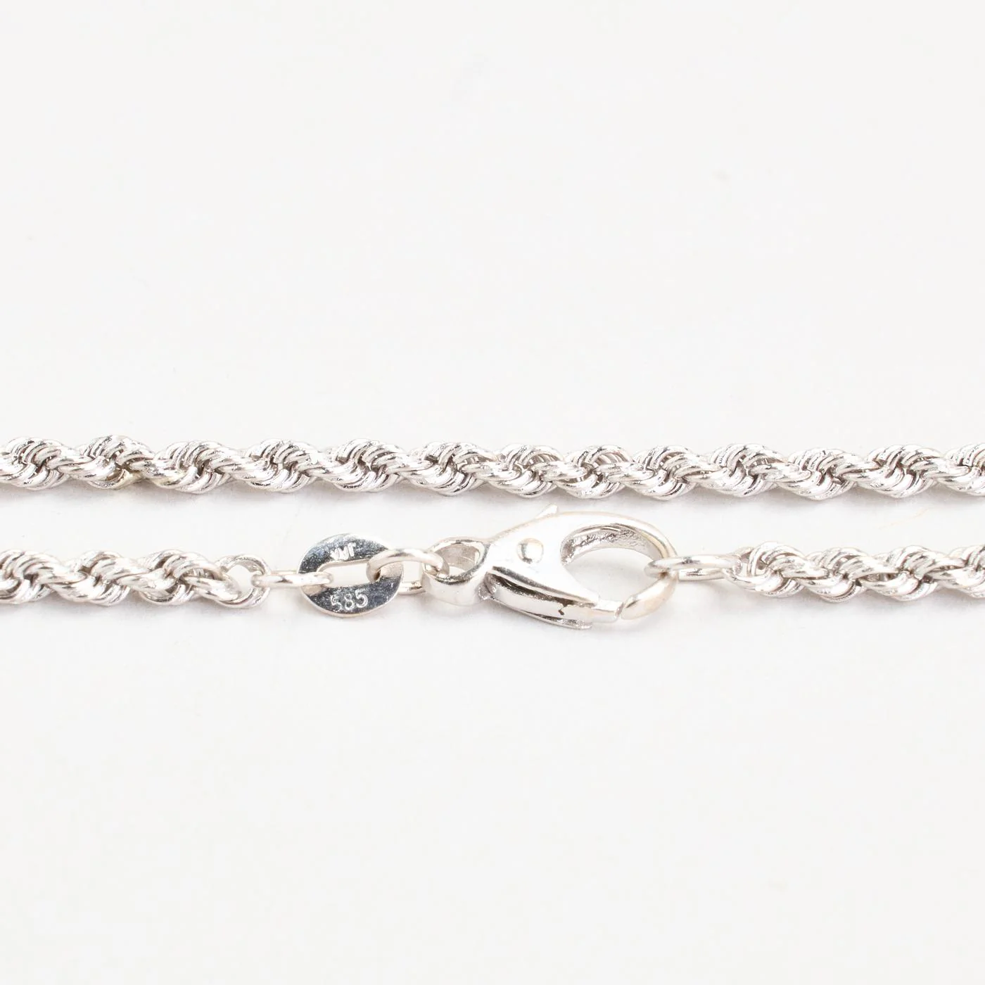 Cordell Armband i 14K vitt guld, 18.5 cm, 4.15 g - Image 4