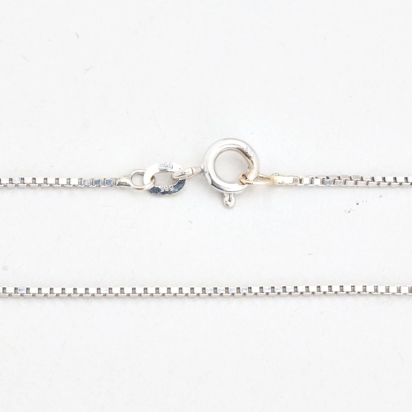 Hjärta Venezia Halsband med diamant (0.05 ct) i 14K vitt guld, 45 cm, 4.3 g - Image 4