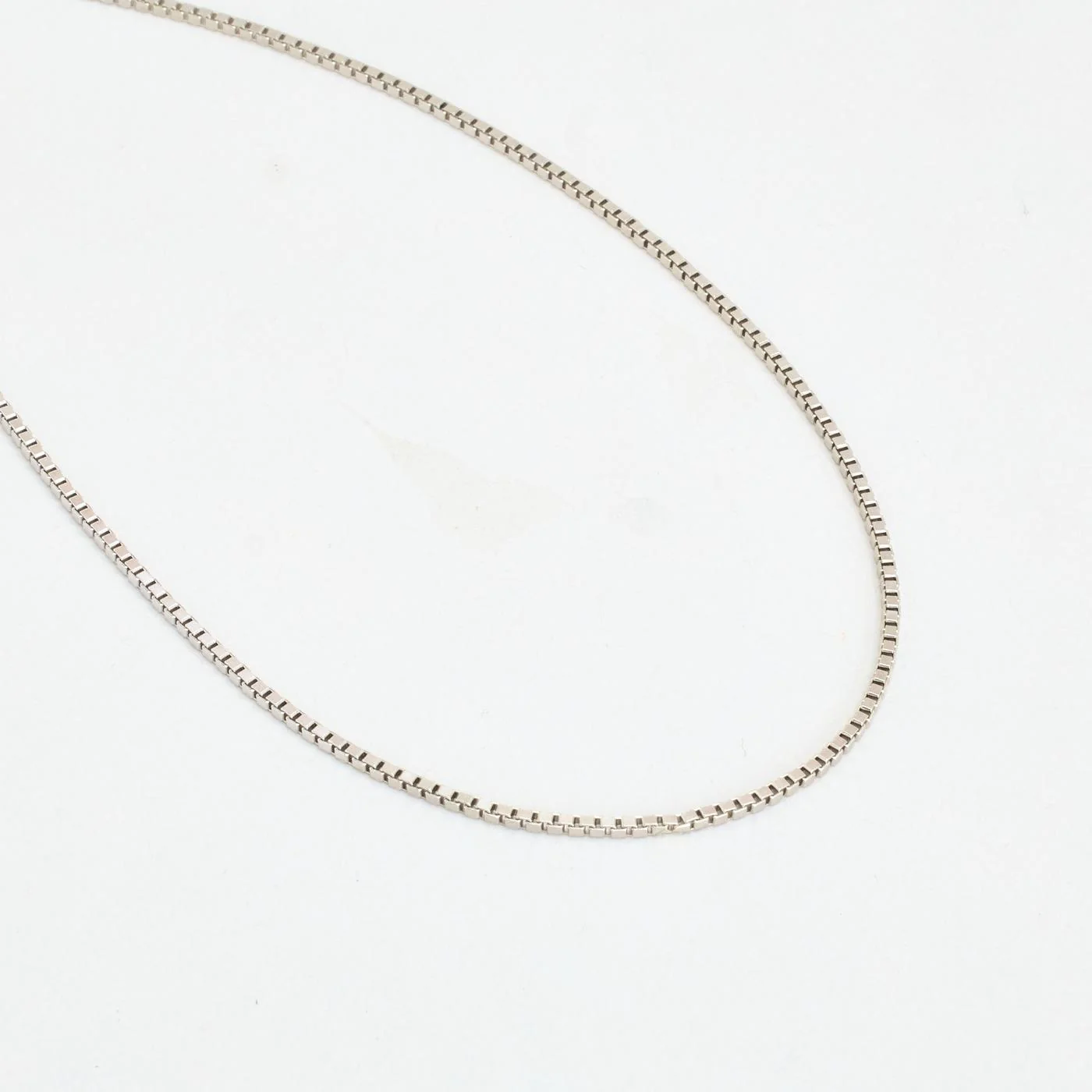 Venezia Halsband i 14K vitt guld, 45 cm, 6.93 g - Image 3