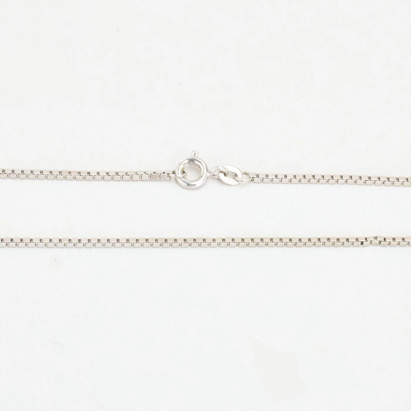 Venezia Halsband i 14K vitt guld, 45 cm, 6.93 g - Image 4