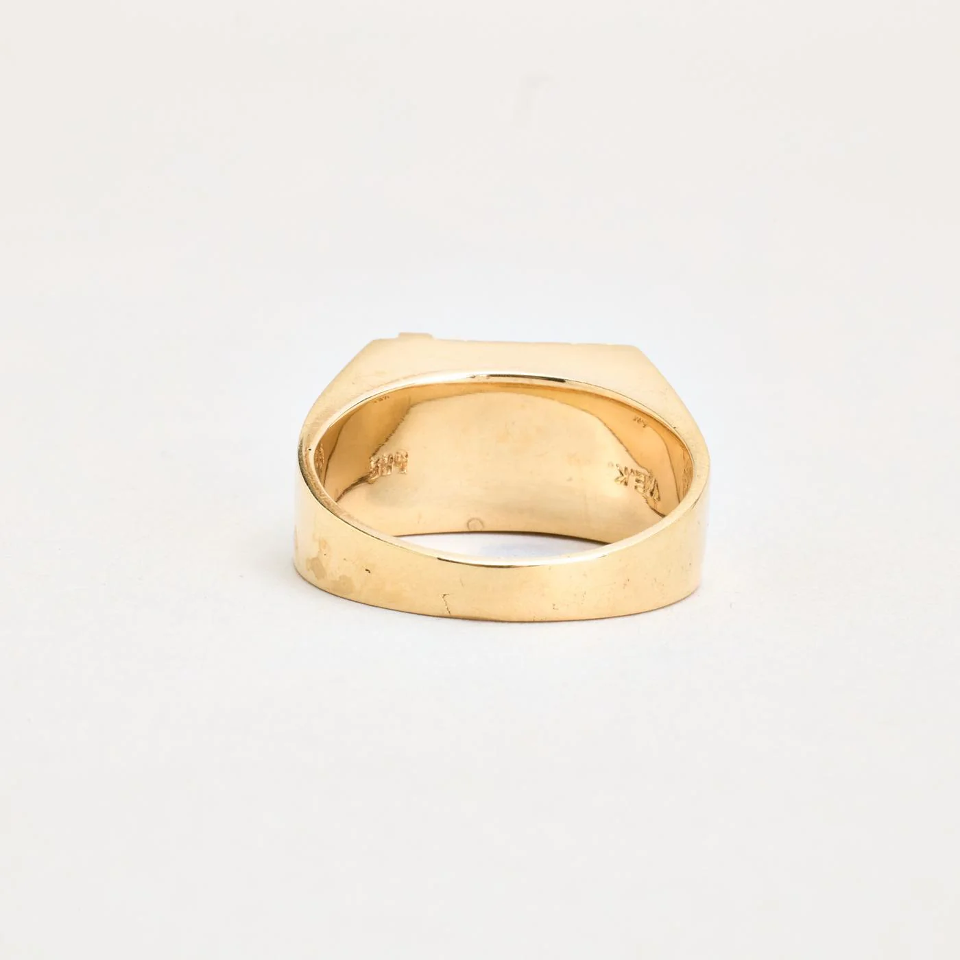 Organisk klackring i 14K guld strl. 19.4 / strl. 61 - Image 3
