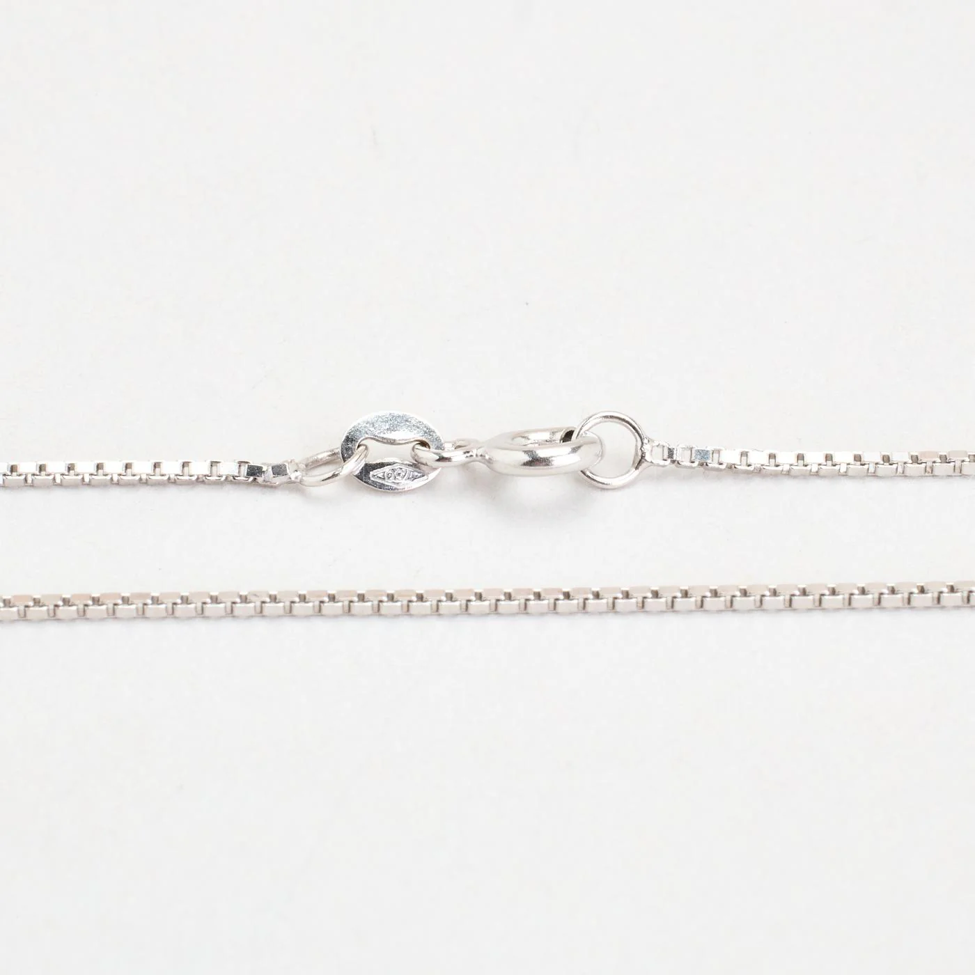 Venezia Halsband i 18K vitt guld, 42 cm, 2.9 g - Image 4