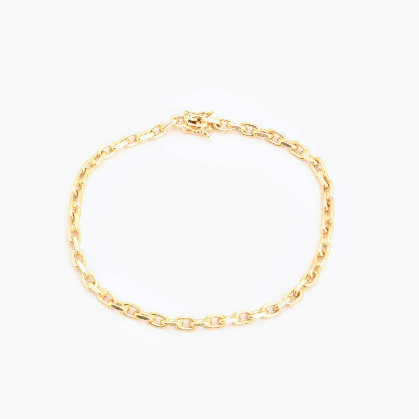 Ankarkedja Armband i 14K guld, 19 cm, 8.4 g