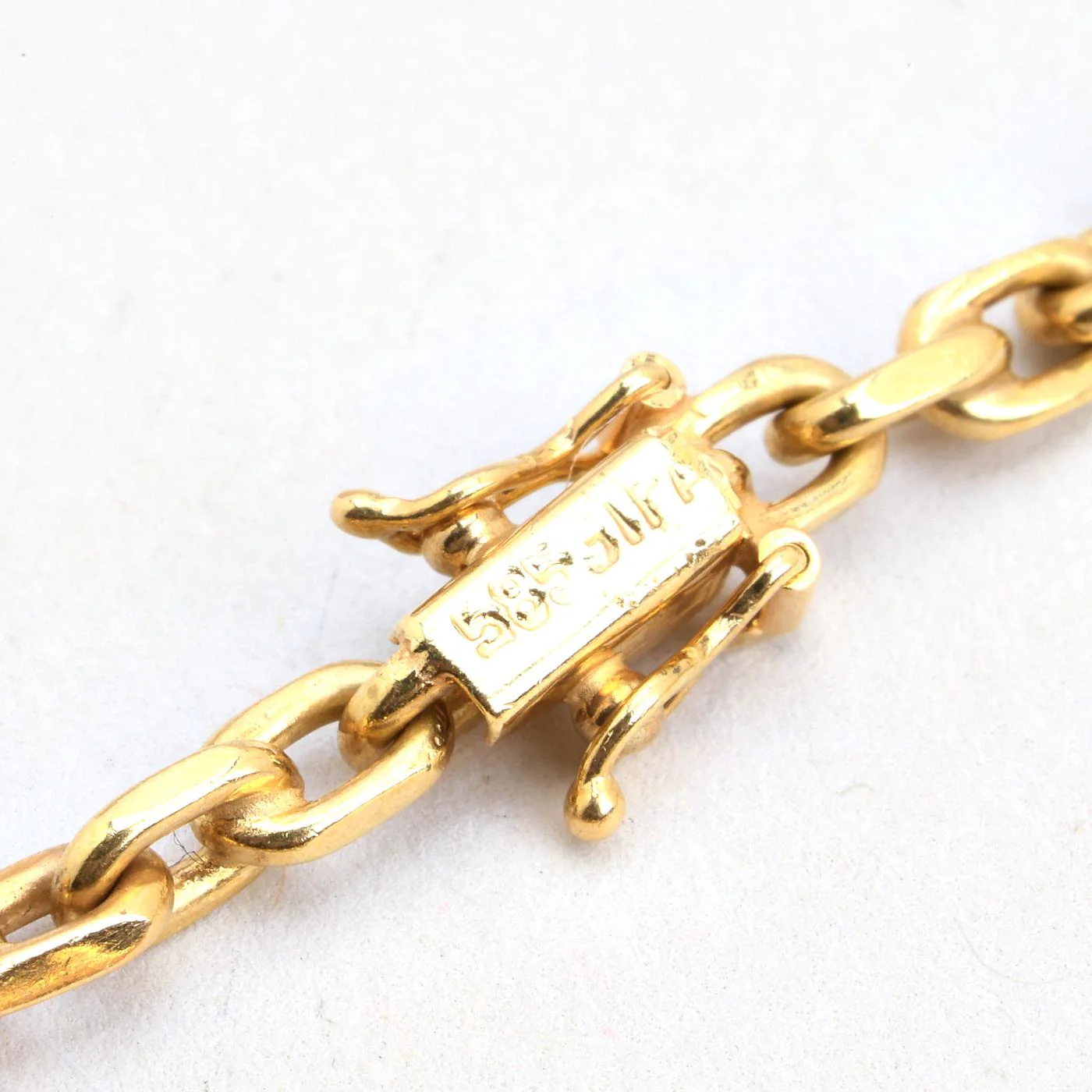 Ankarkedja Armband i 14K guld, 19 cm, 8.4 g - Image 4