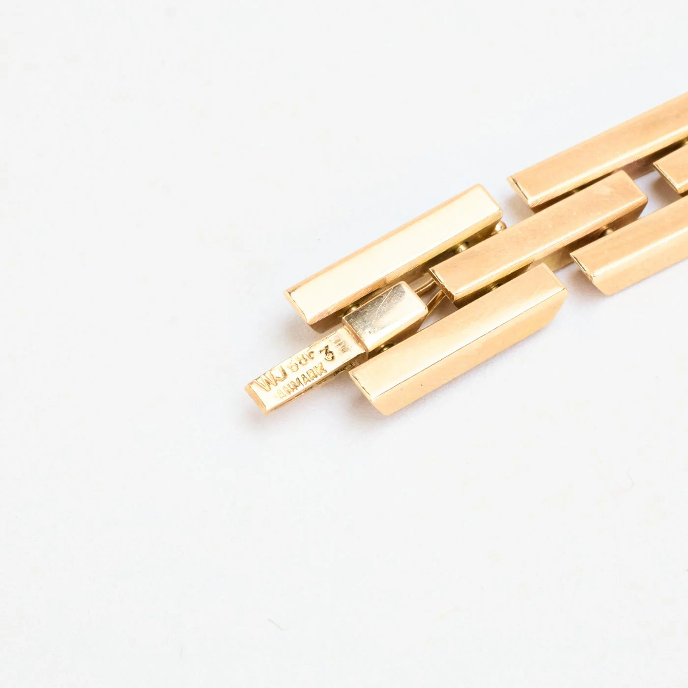 Block Halsband i 14K guld, 40.5 cm, 41.6 g - Image 5