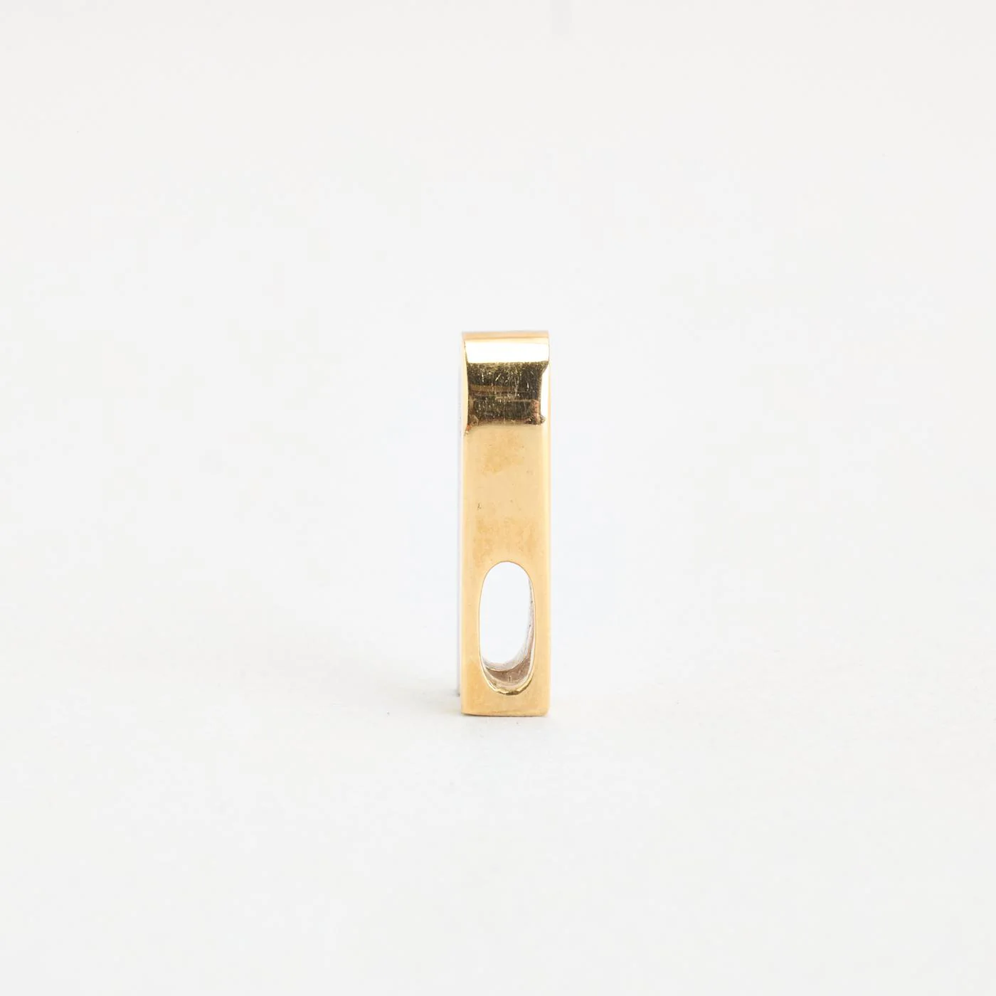 Hänge med diamant (0.11 ct) i 14K guld, 1.6 cm, 2.73 g - Image 5