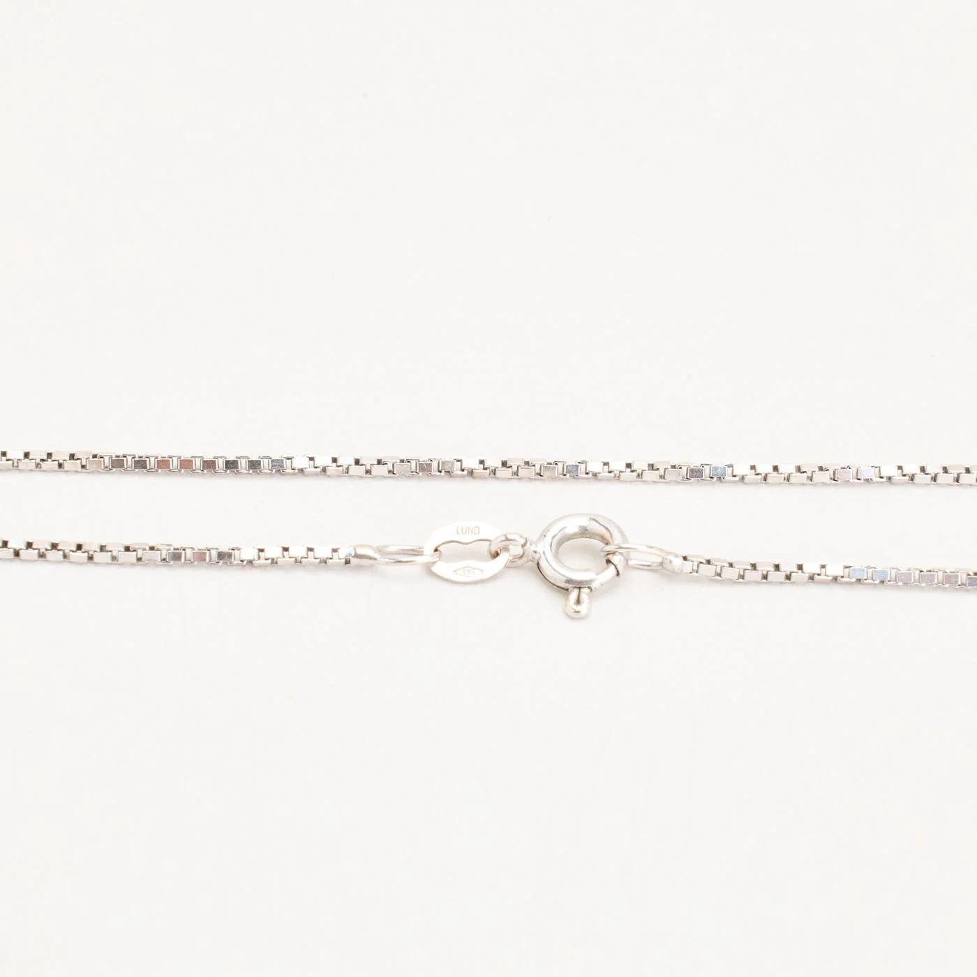 Venezia Halsband i 14K vitt guld, 40 cm, 2.5 g - Image 4
