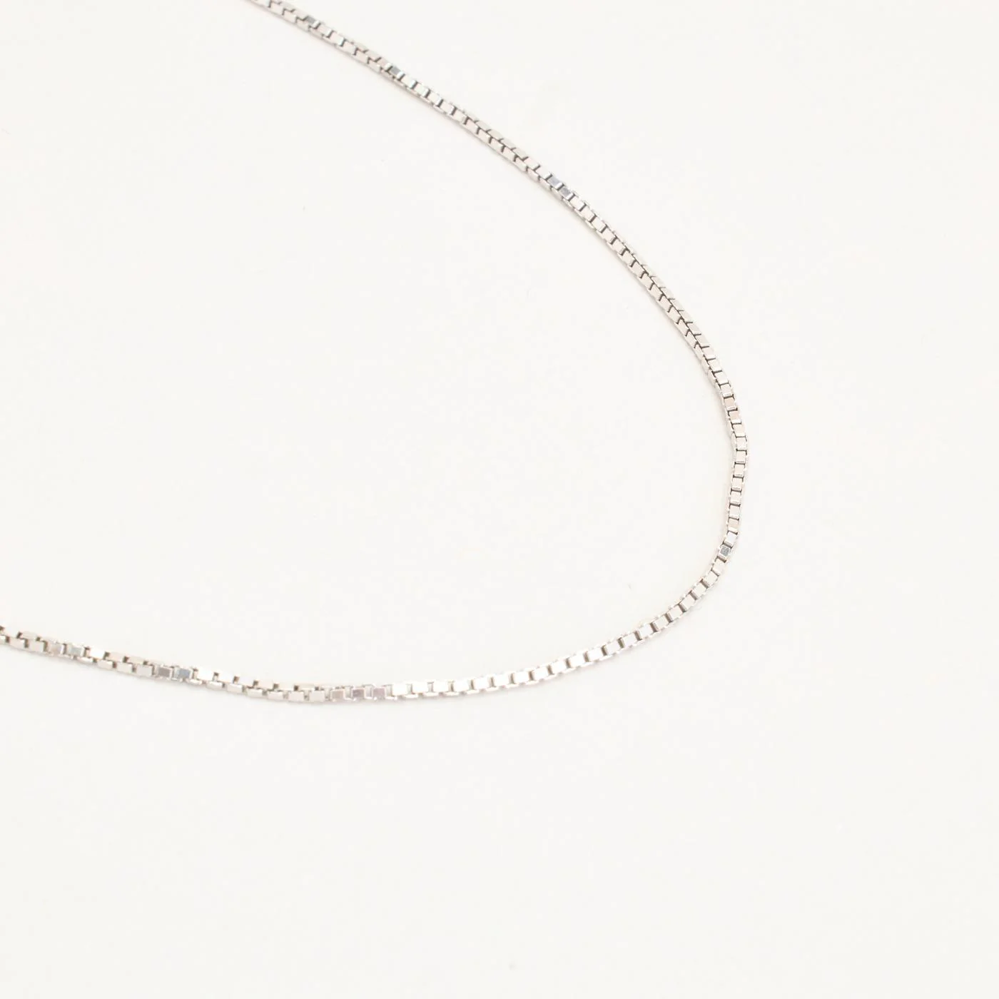 Venezia Halsband i 14K vitt guld, 40 cm, 2.5 g - Image 5