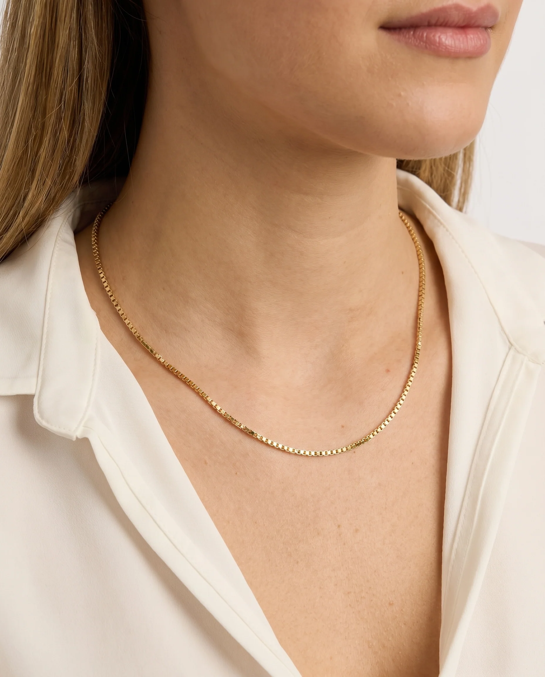 Venezia Halsband i 18K guld, 42 cm, 3.28 g