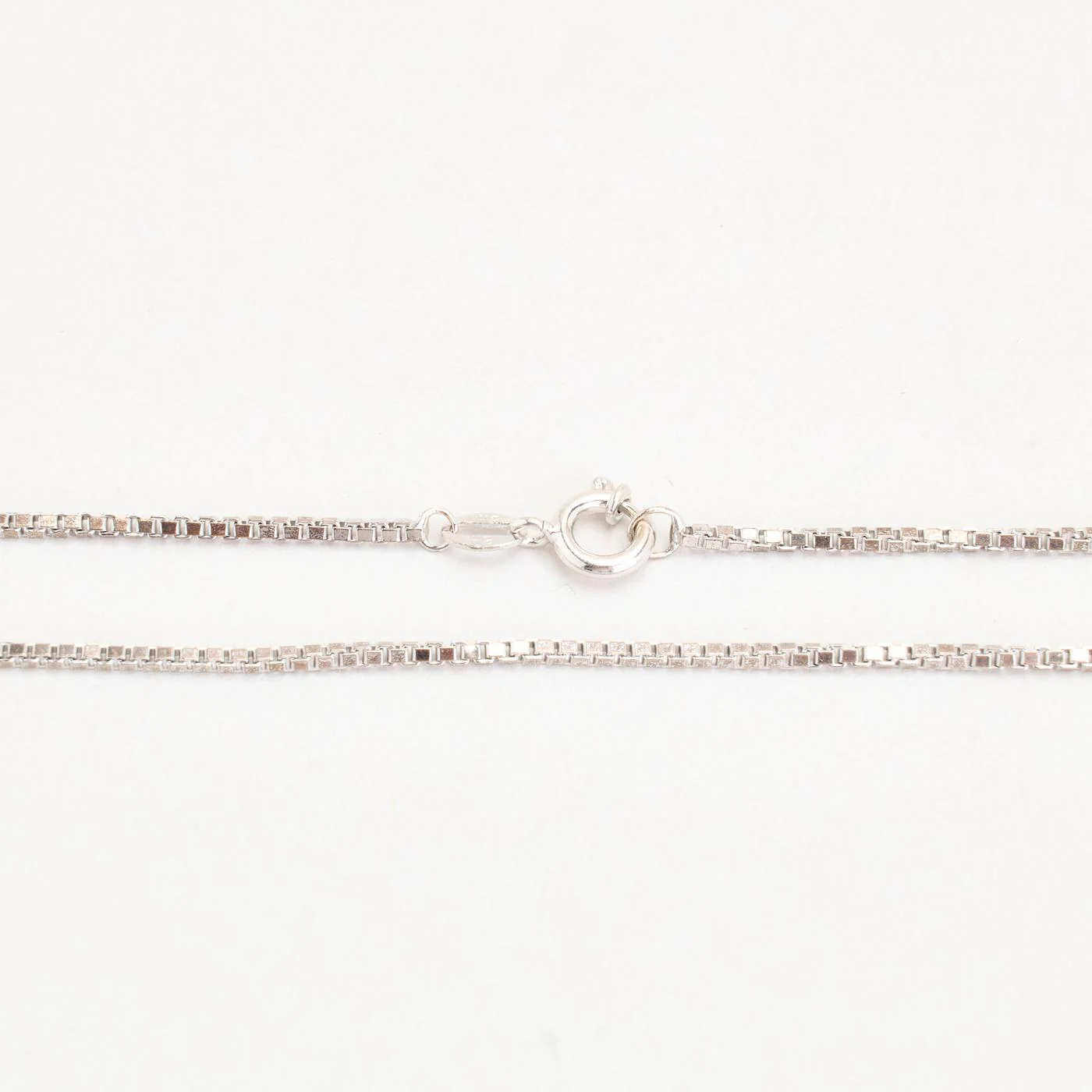 Venezia Halsband i 8K vitt guld, 38.5 cm, 3.15 g - Image 4