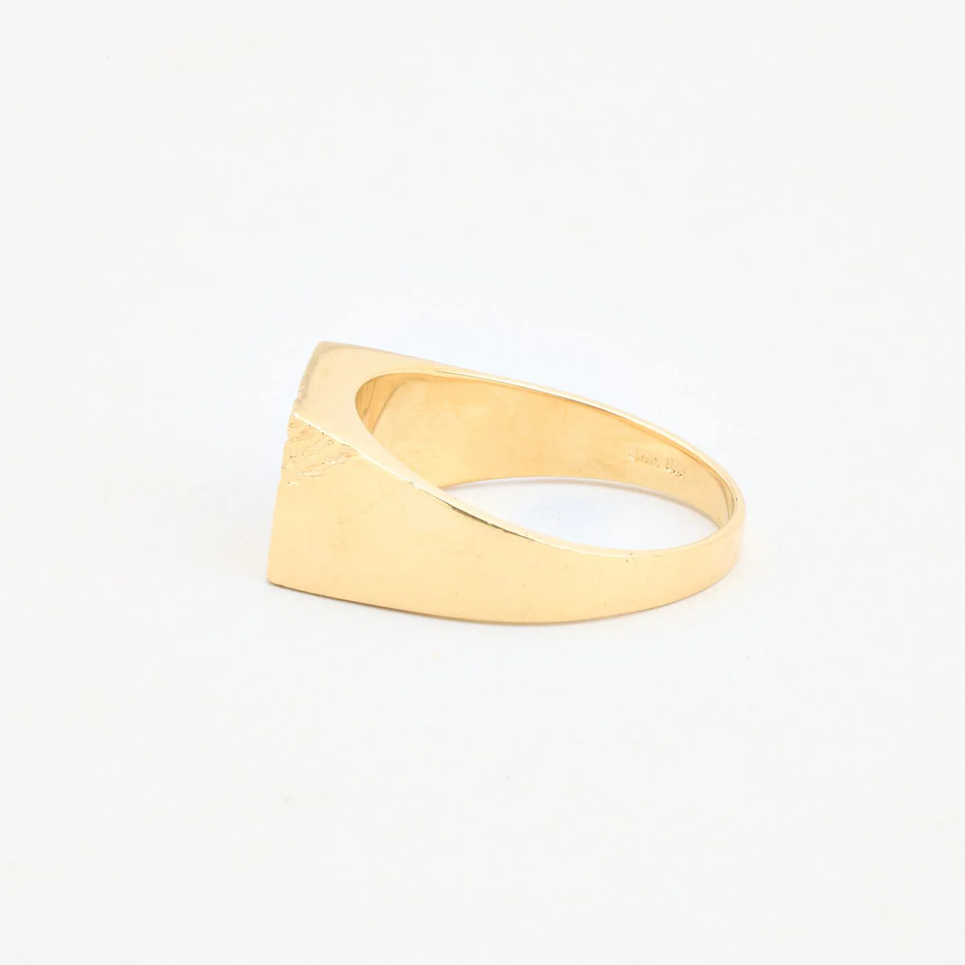 Organisk klackring i 14K guld strl. 22.3 / strl. 70 - Image 2