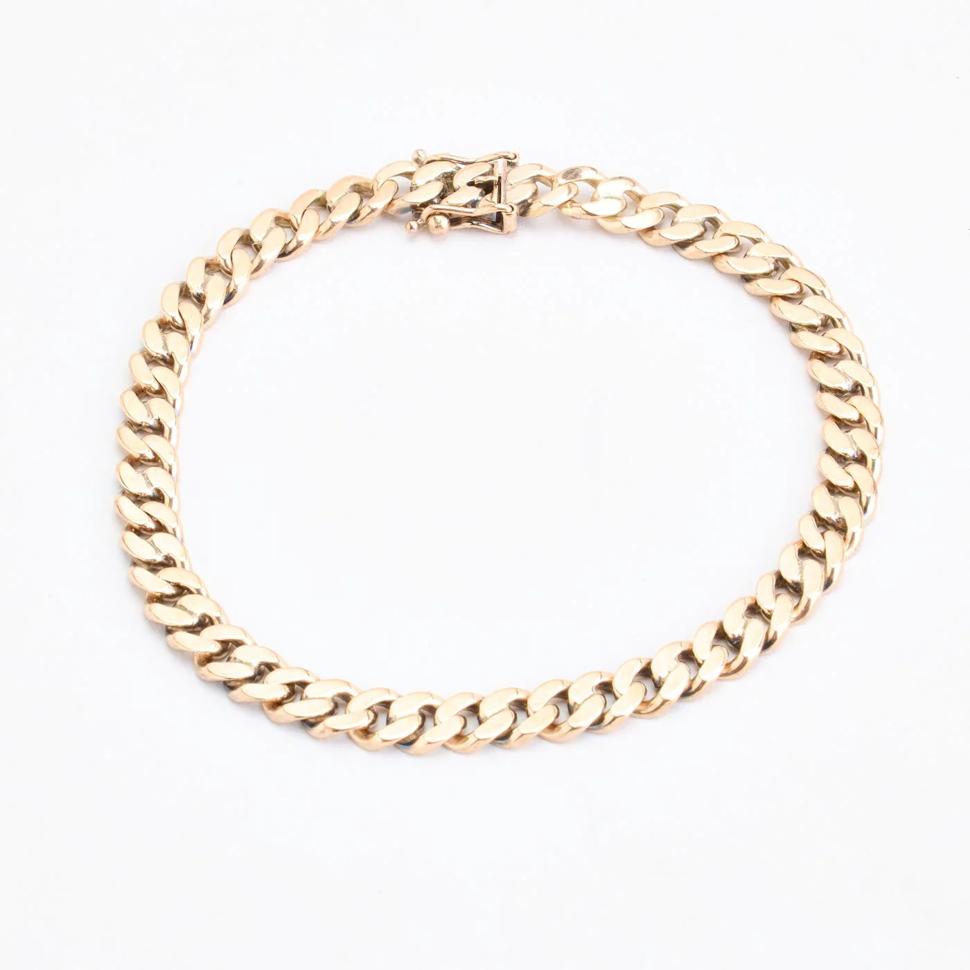 Pansar Armband i 8K guld, 18 cm, 10.8 g