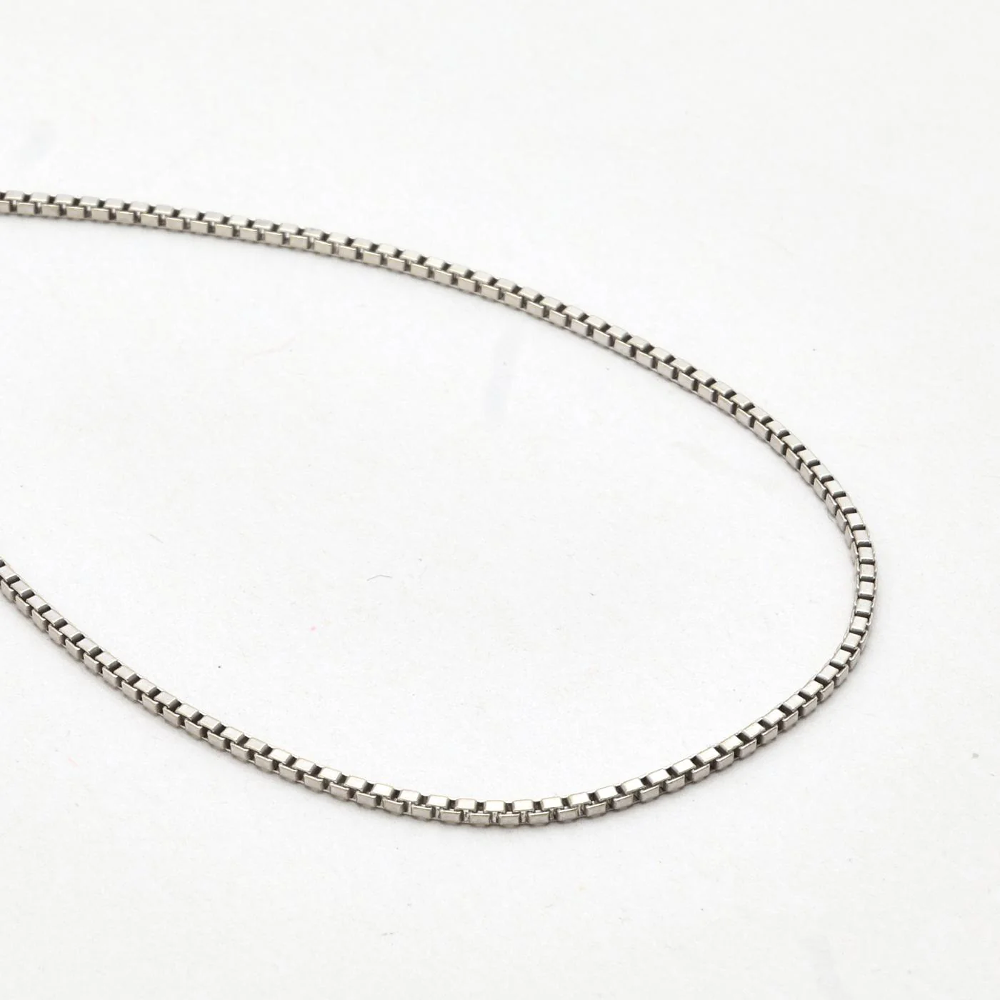 Venezia Halsband i 14K vitt guld, 44 cm, 4.2 g - Image 3