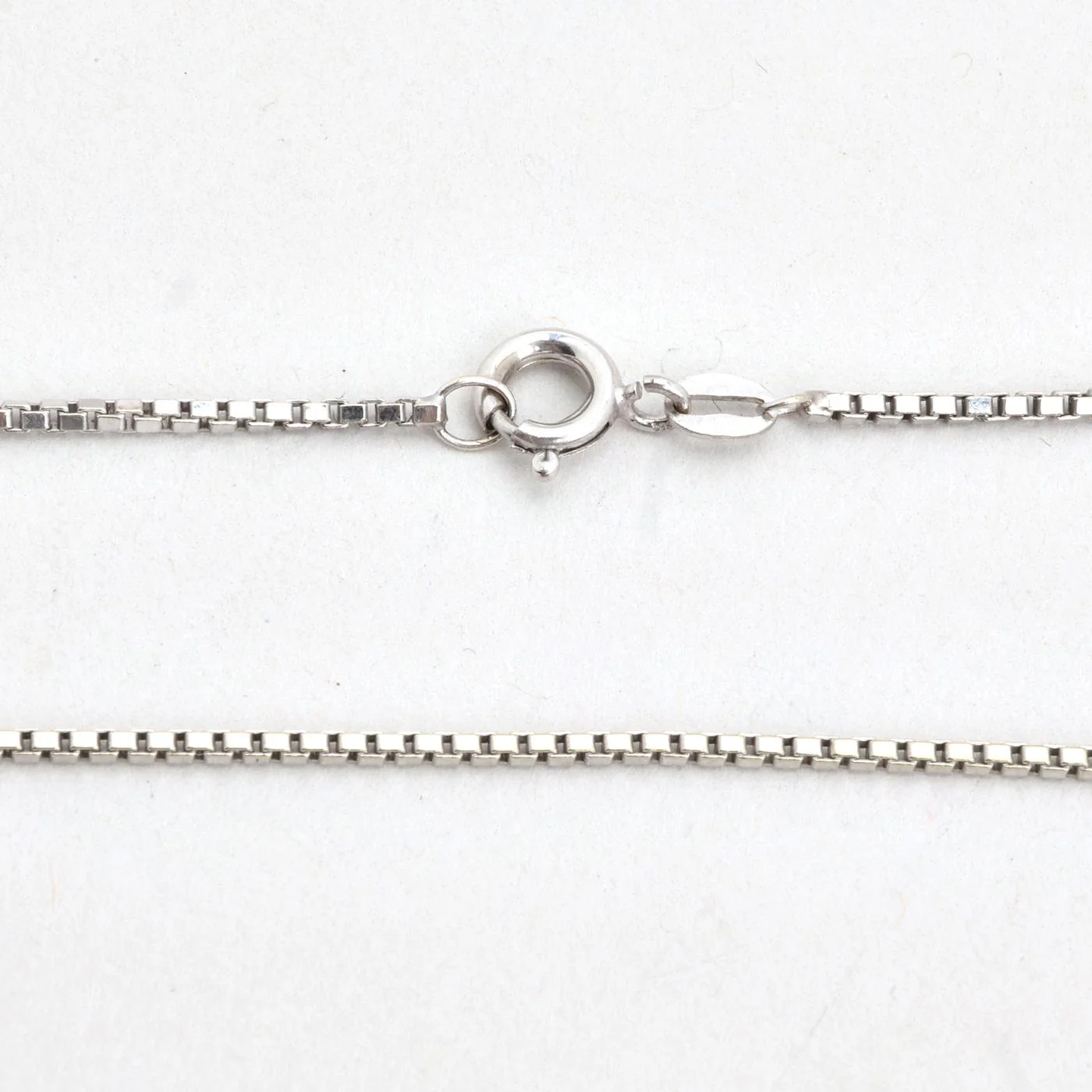 Venezia Halsband i 14K vitt guld, 44 cm, 4.2 g - Image 4