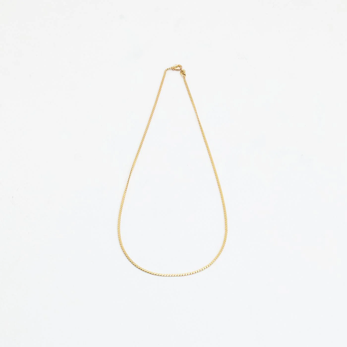 Pansar Halsband i 14K guld, 42.5 cm, 4.65 g