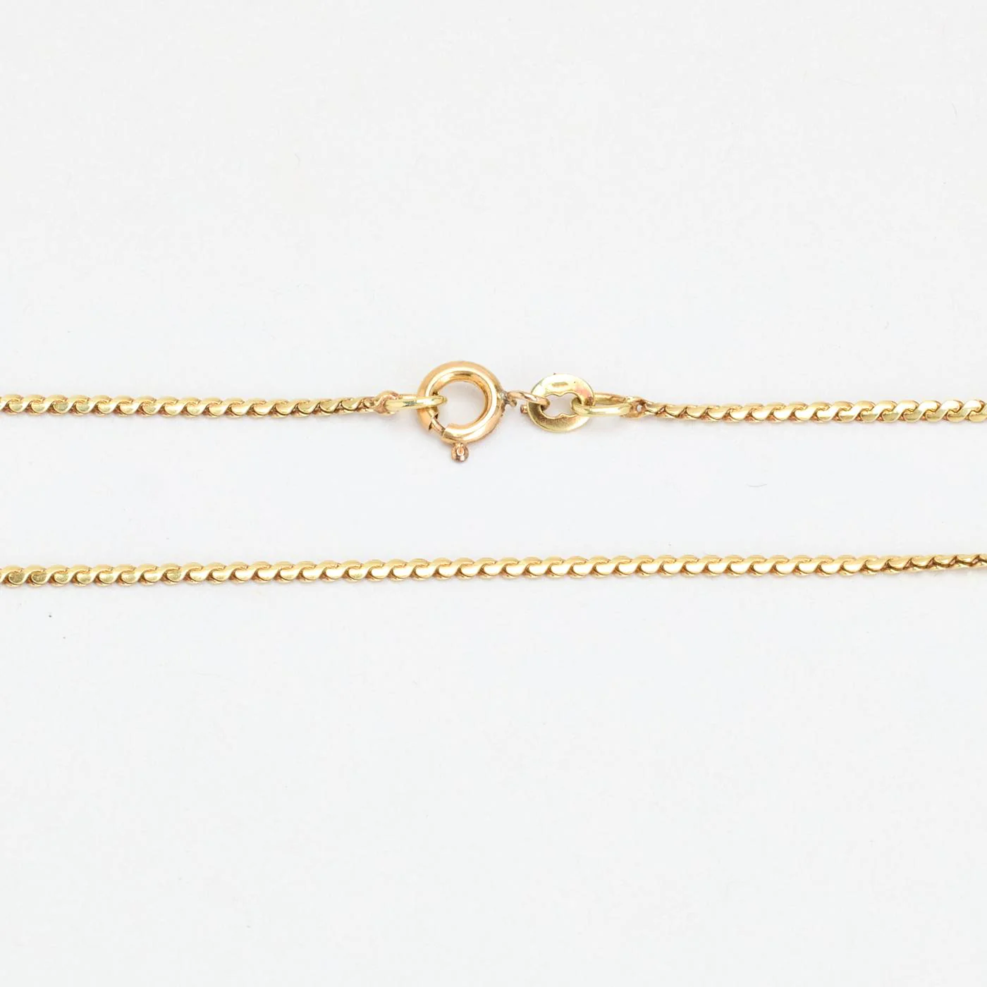 Pansar Halsband i 14K guld, 42.5 cm, 4.65 g - Image 3