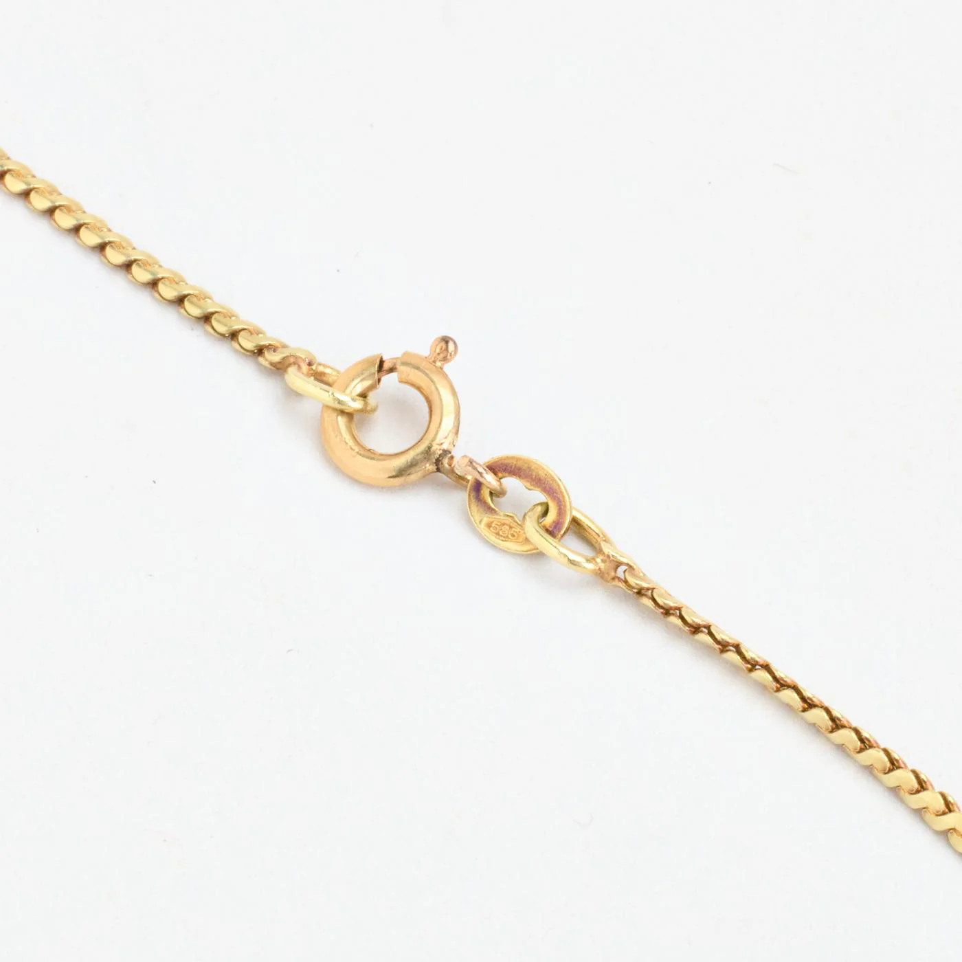 Pansar Halsband i 14K guld, 42.5 cm, 4.65 g - Image 4