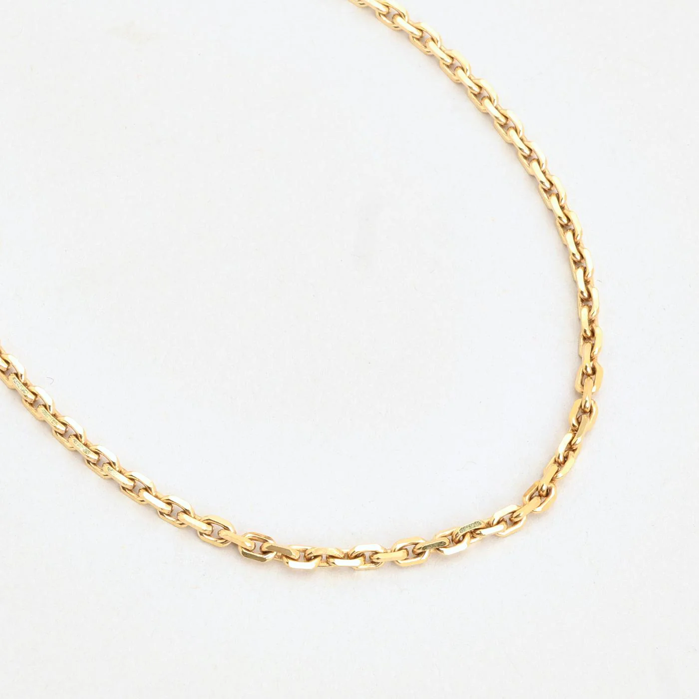 Ankarkedja Halsband i 8K guld, 45.5 cm, 4.6 g - Image 3