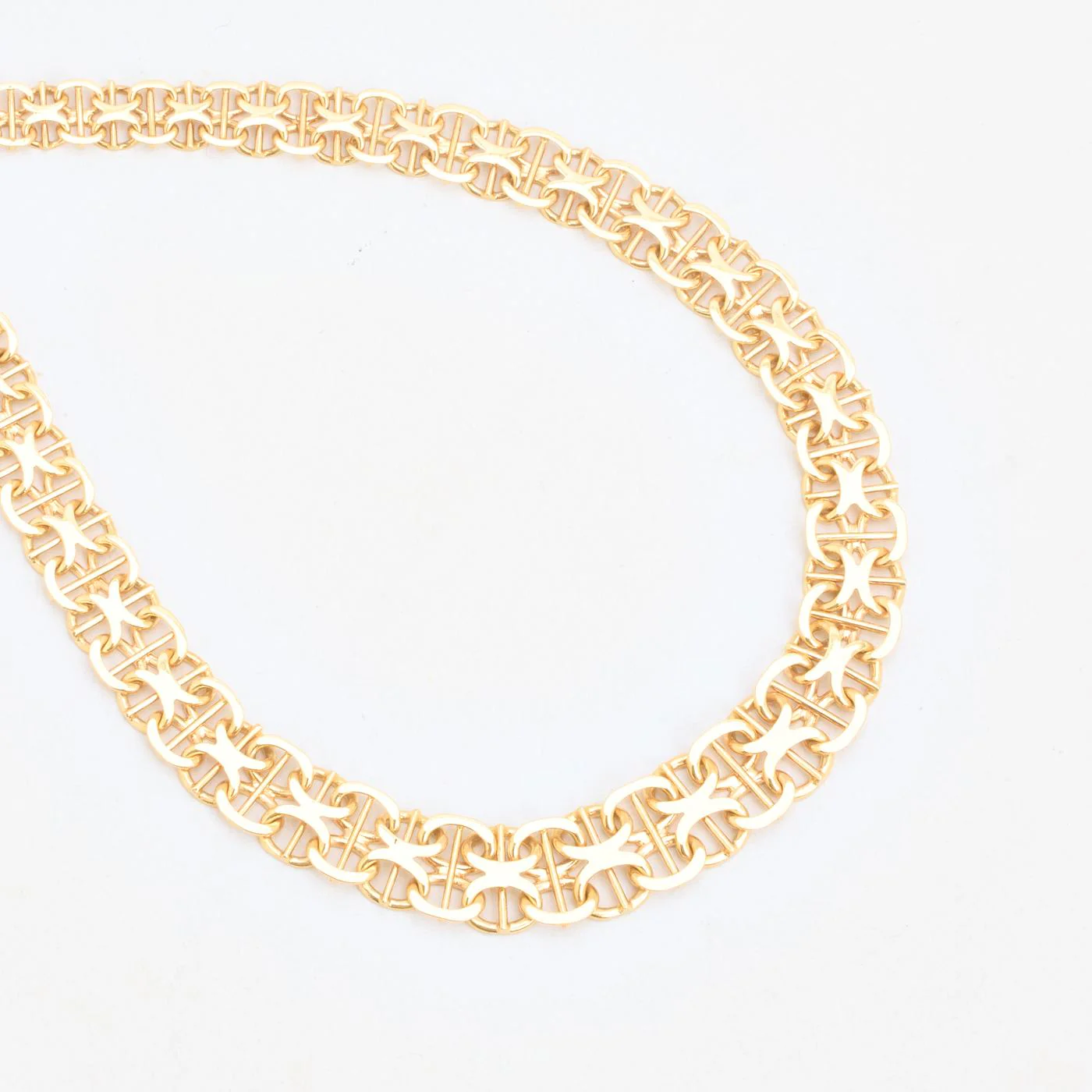 X-länk Halsband i 18K guld, 46 cm, 19.5 g - Image 2