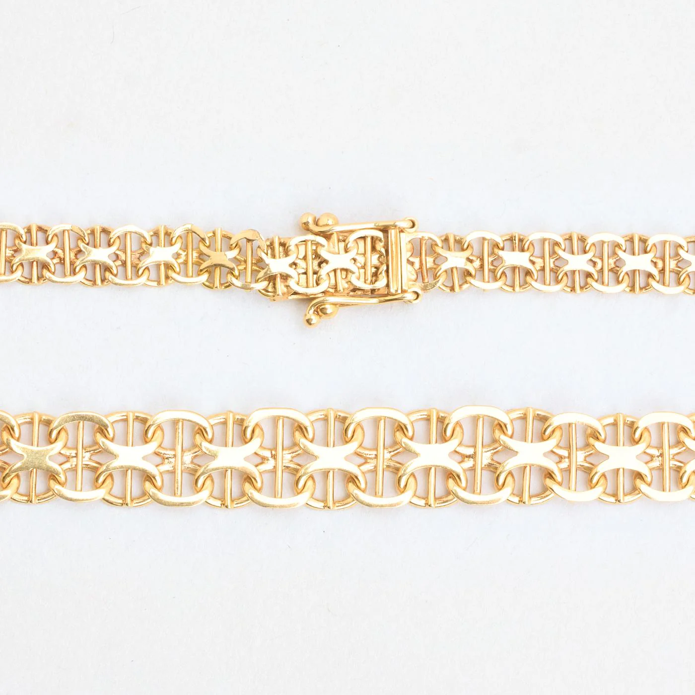 X-länk Halsband i 18K guld, 46 cm, 19.5 g - Image 3