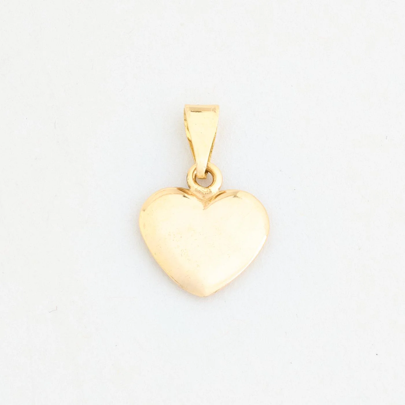 Klassisk Hjärthänge i 14K guld, 2.2 cm, 3.17 g