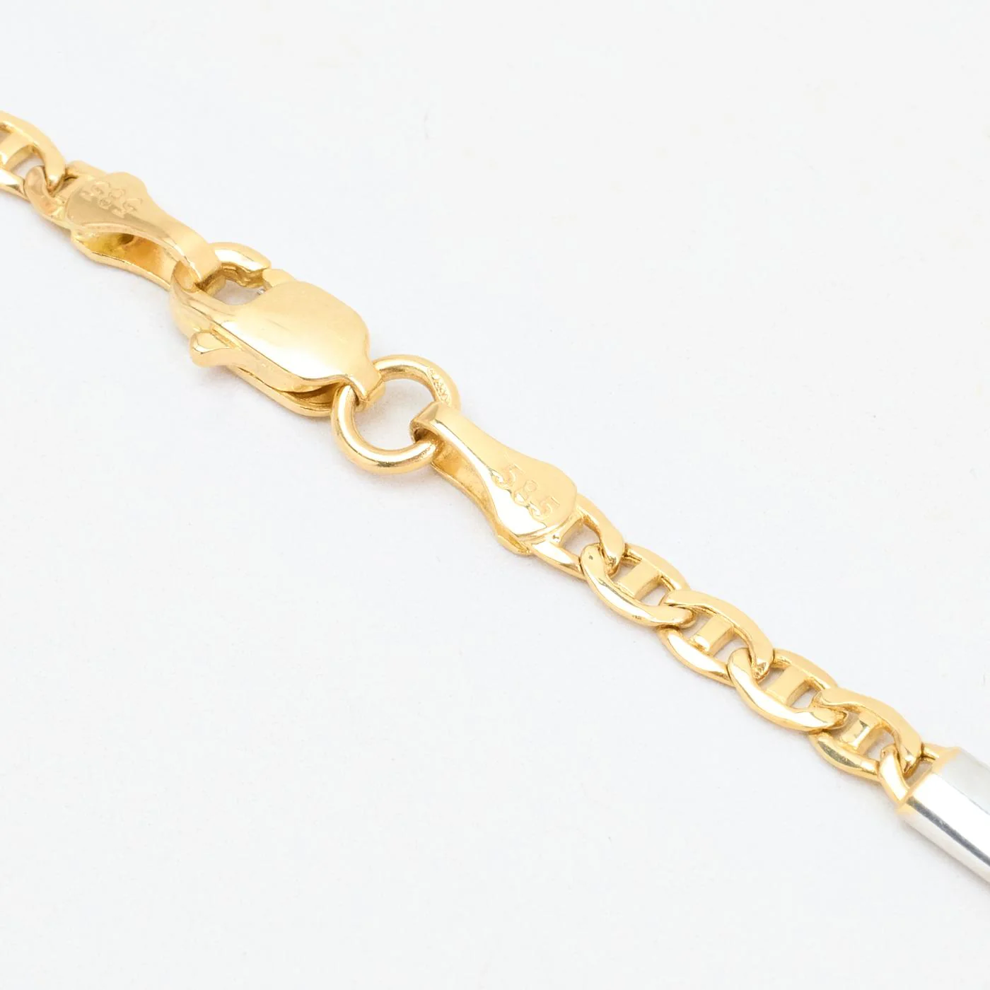Marinerlänk Halsband i 14K guld, 50 cm, 4.7 g - Image 4