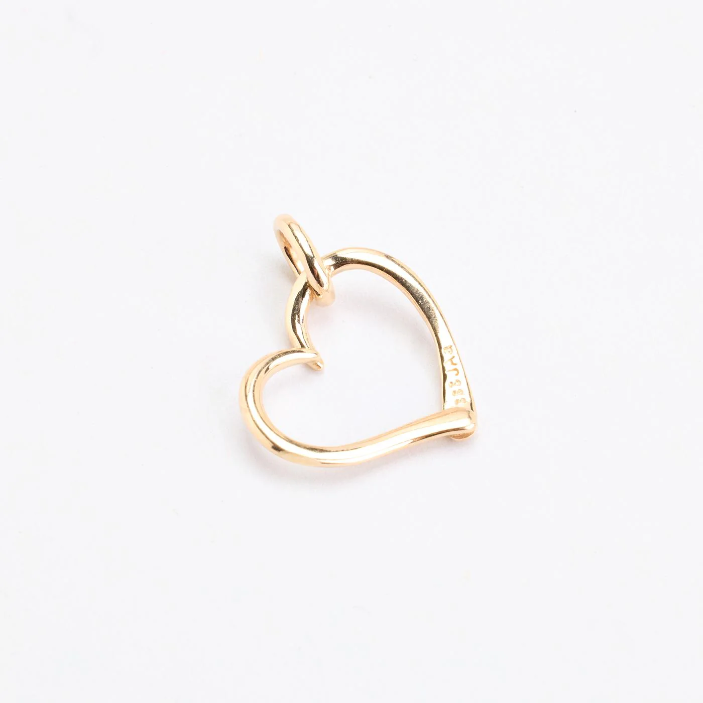 Hjärthänge i 8K guld, 2.2 cm, 1.45 g - Image 3