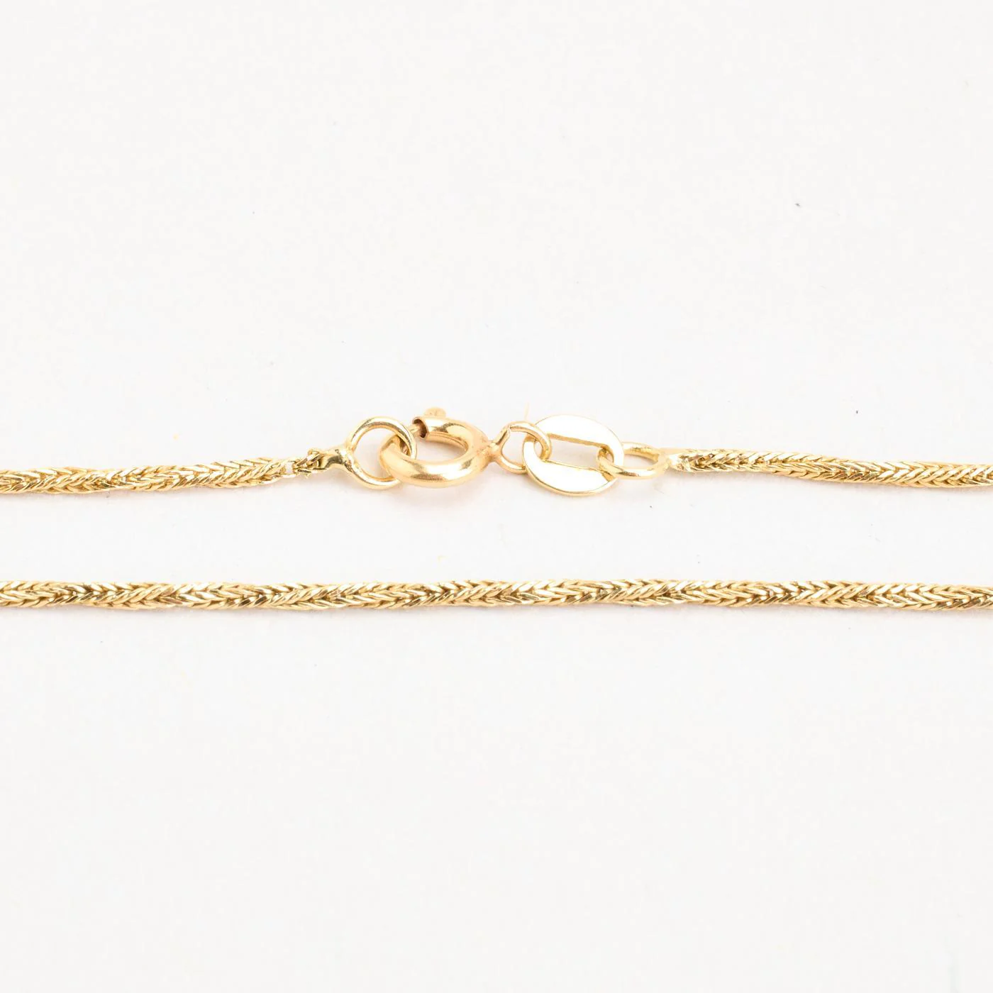 Vridna Halsband i 14K guld, 41 cm, 4.1 g - Image 4
