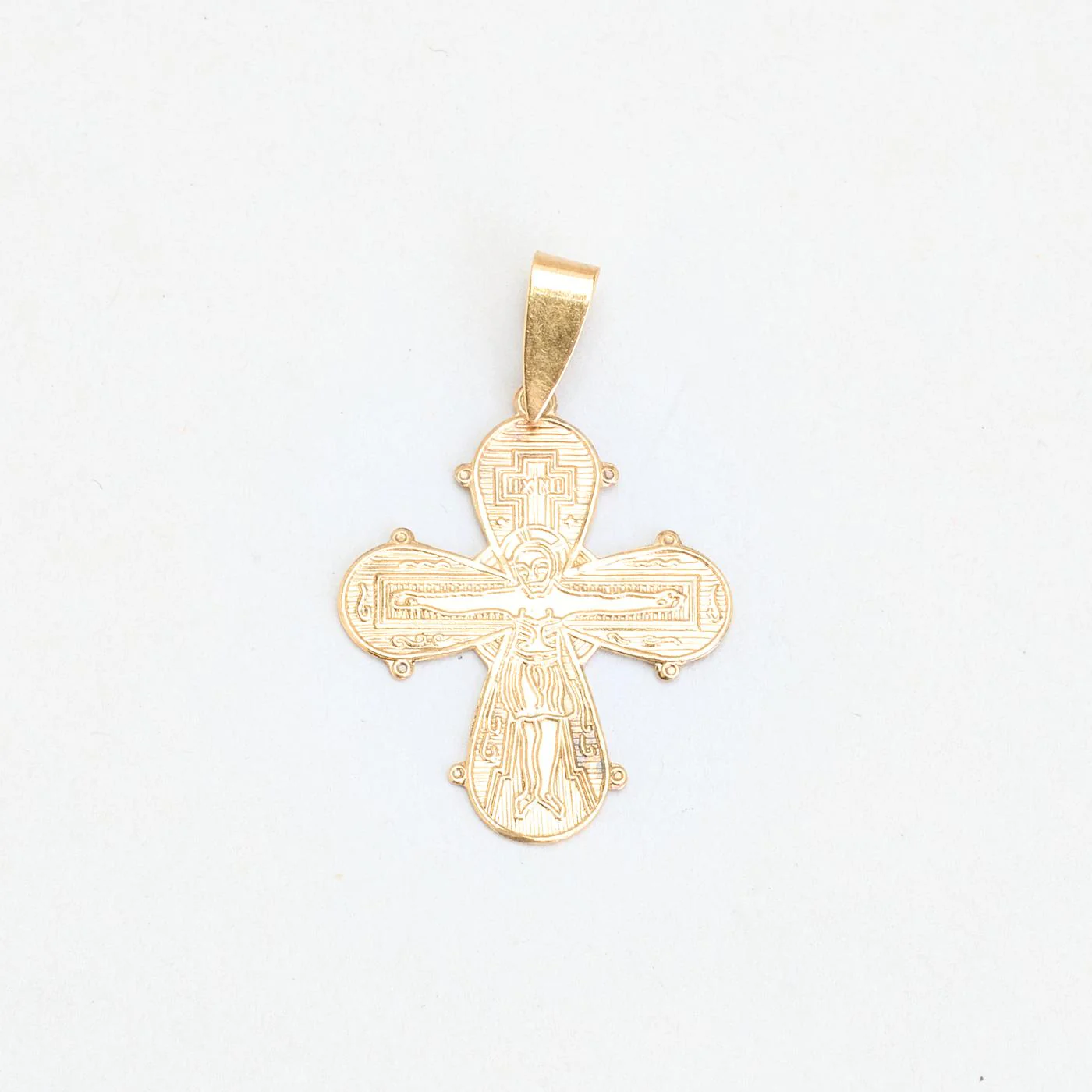 Dagmarkors i 14K guld, 2.8 cm, 1.12 g