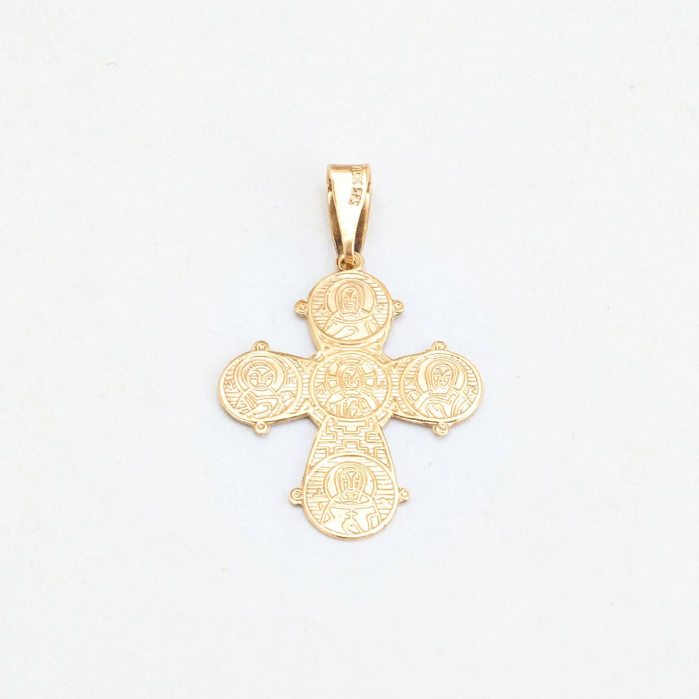 Dagmarkors i 14K guld, 2.8 cm, 1.12 g - Image 2