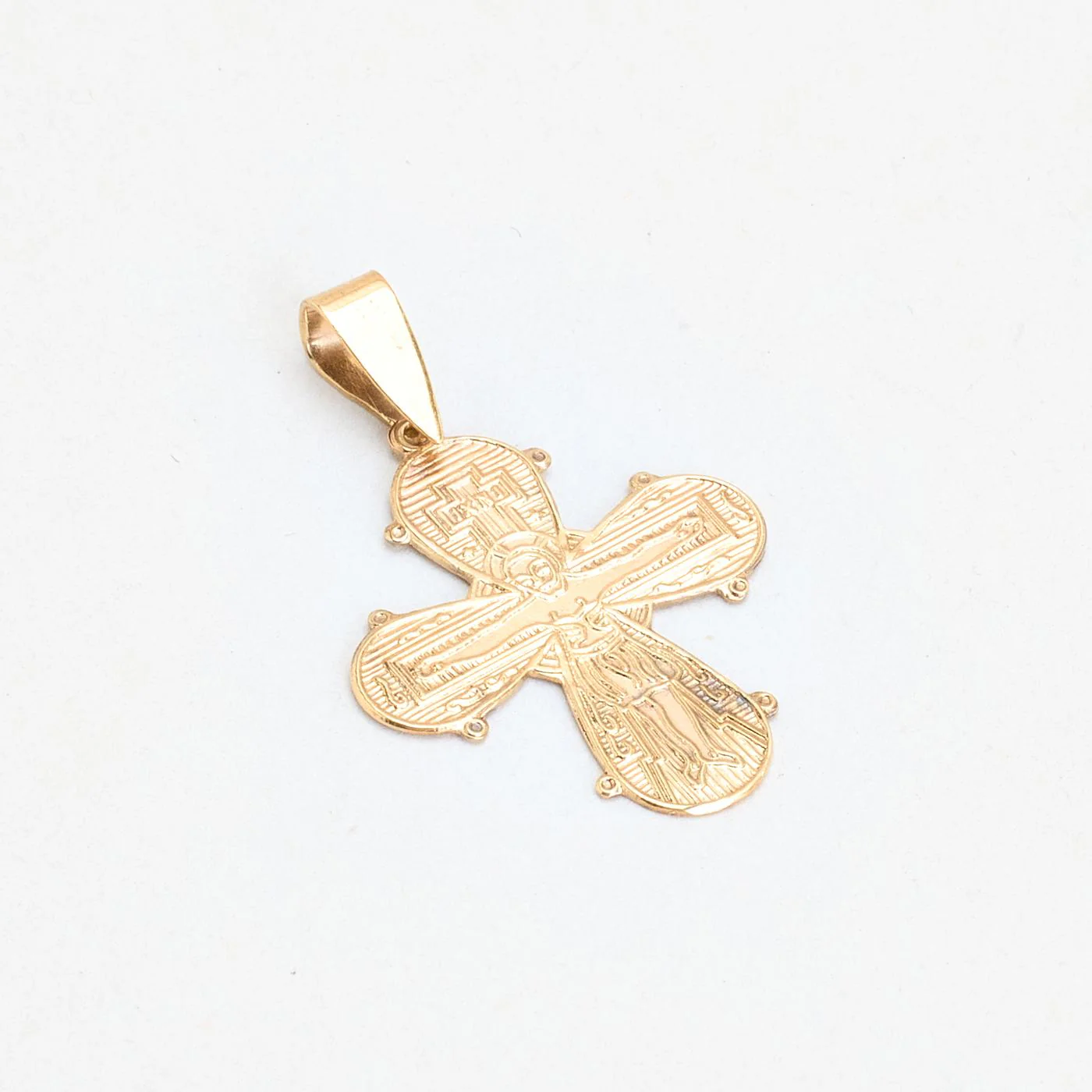 Dagmarkors i 14K guld, 2.8 cm, 1.12 g - Image 3